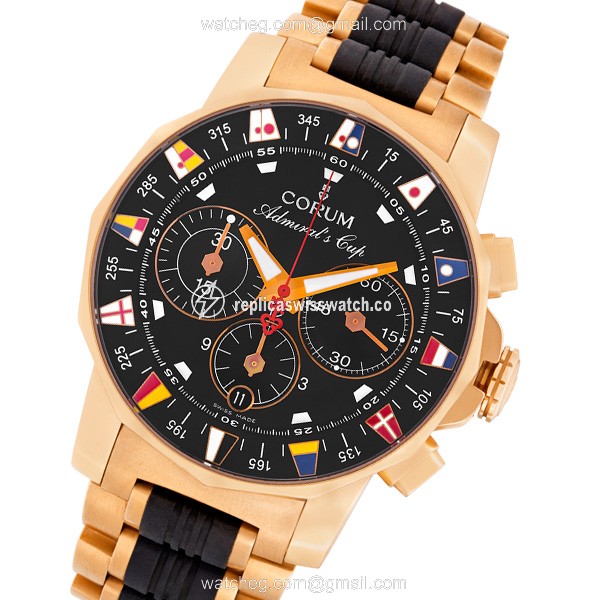 Corum 985.671.55 Admirals Cup Automatic Male 18k Pink Gold Replica Corum 985.671.55 Admirals Cup Automatic Male 18k Pink Gold Replica