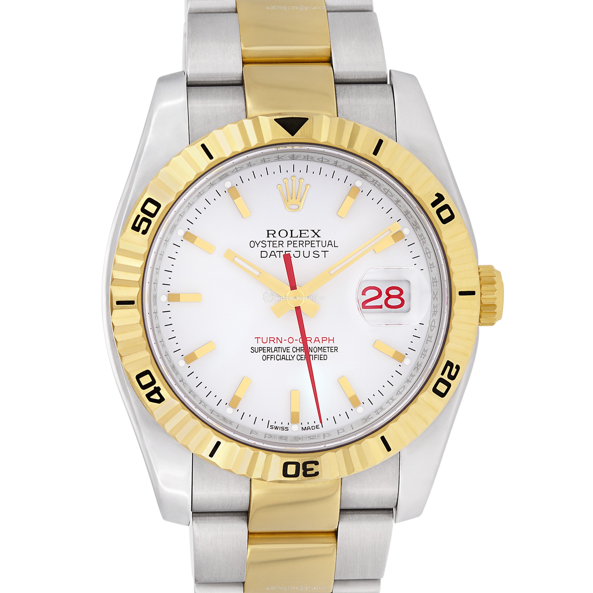 Rolex 116263 Turn-O-Graph Automatic Unisex Stainless Steel Replica Rolex 116263 Turn-O-Graph Automatic Unisex Stainless Steel Replica