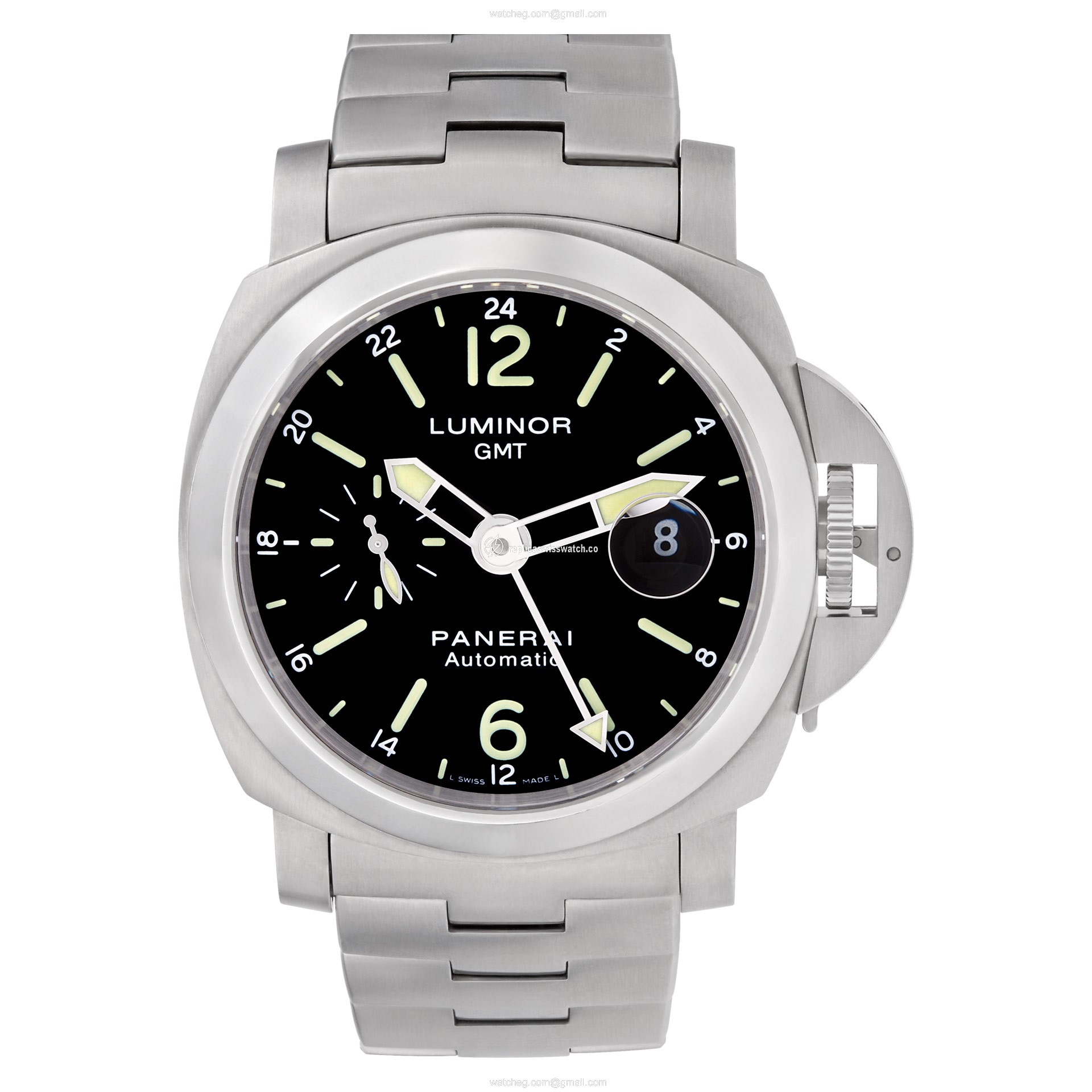 Panerai PAM00297 luminor GMT Automatic Male Stainless Steel Replica Panerai PAM00297 luminor GMT Automatic Male Stainless Steel Replica