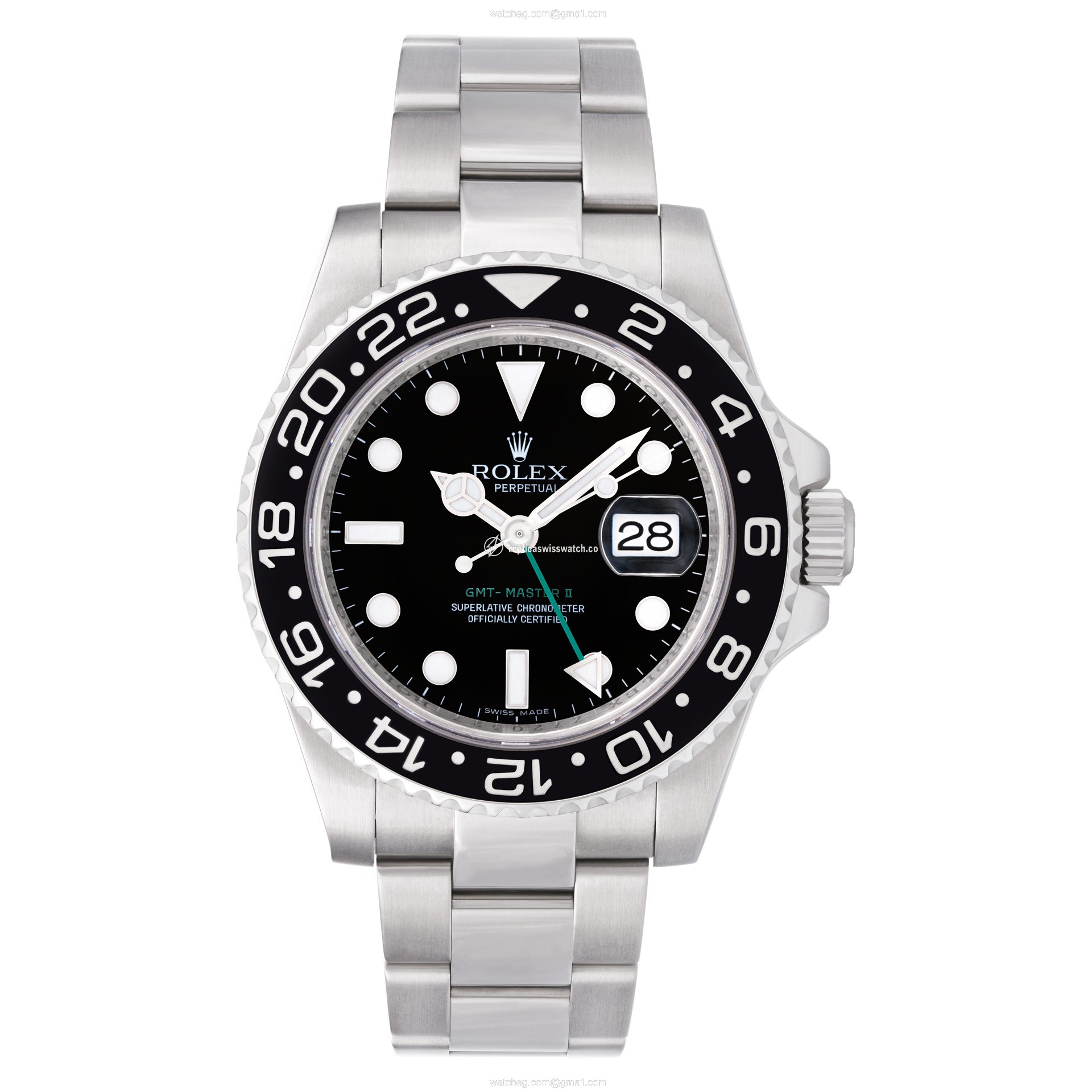 Rolex 11671 GMT-Master II Automatic Male Stainless Steel Replica Rolex 11671 GMT-Master II Automatic Male Stainless Steel Replica