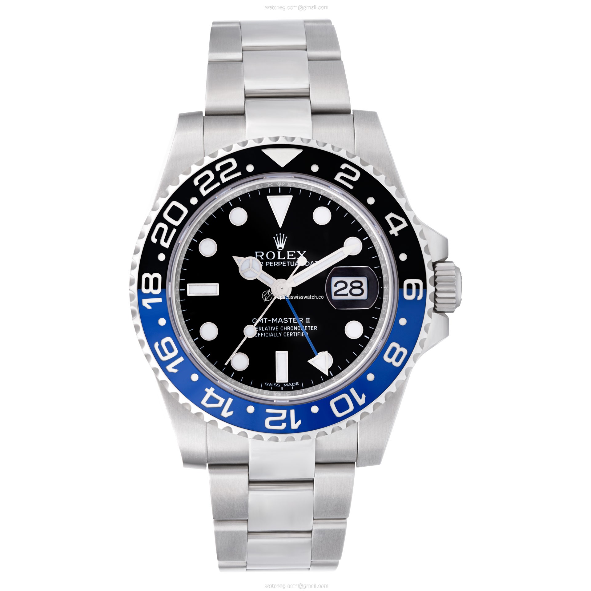 Rolex 116710 GMT-Master II Automatic Male Stainless Steel Replica Rolex 116710 GMT-Master II Automatic Male Stainless Steel Replica