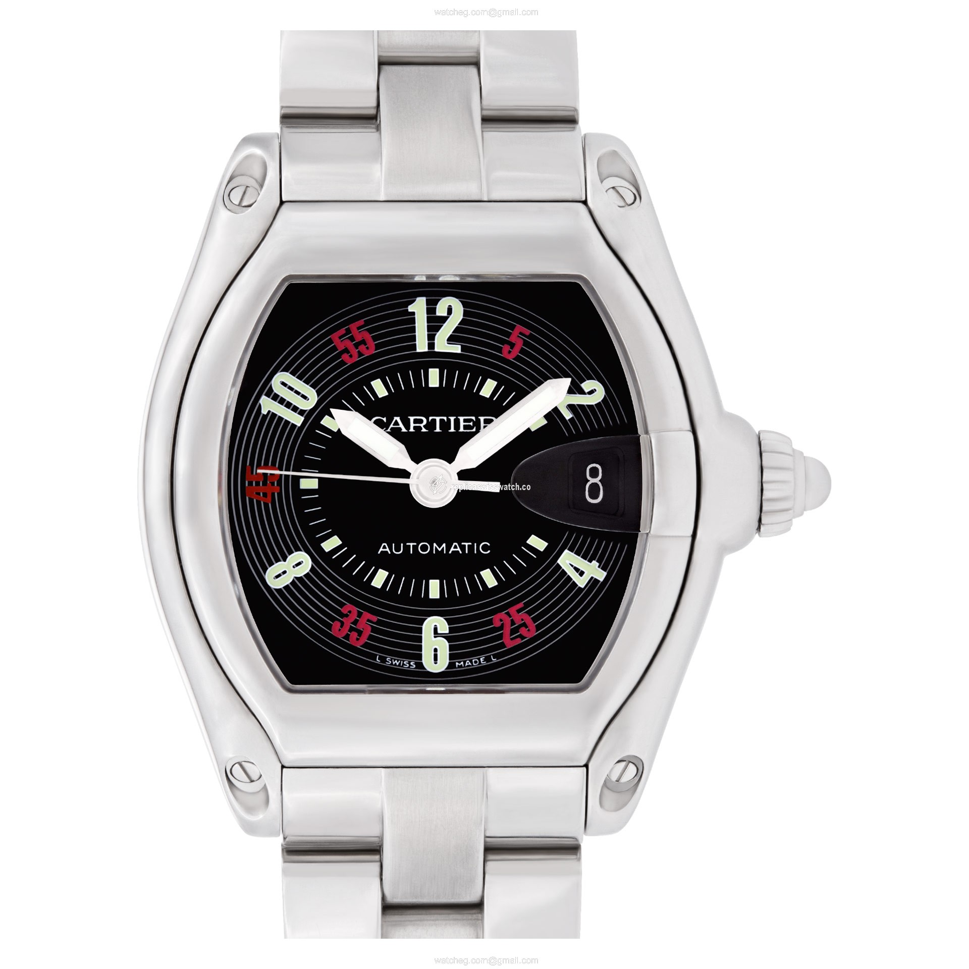 Cartier w62002v3 Roadster Automatic Male Stainless Steel Replica Cartier w62002v3 Roadster Automatic Male Stainless Steel Replica