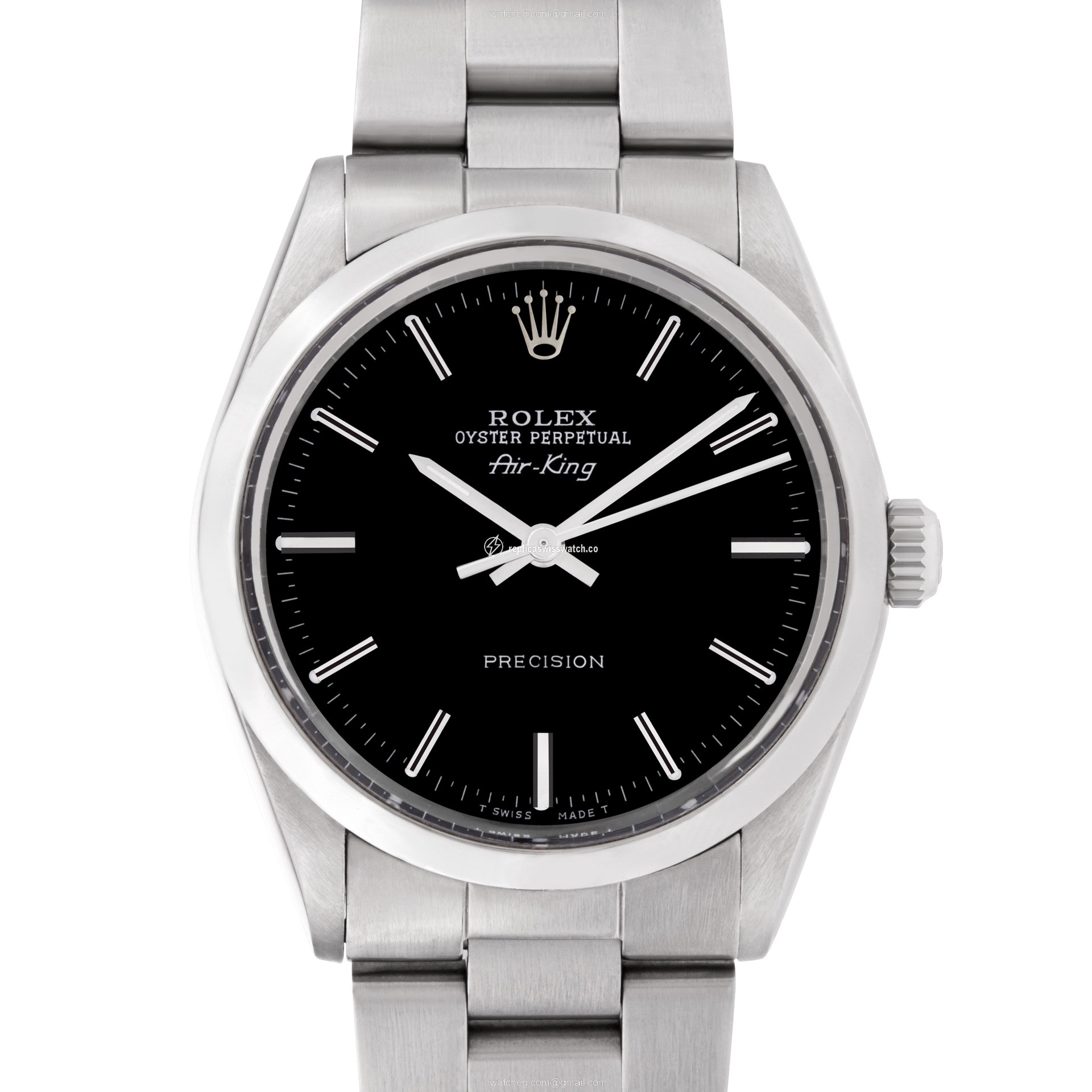 Rolex 5500 Air King Automatic Unisex Stainless Steel Replica Rolex 5500 Air King Automatic Unisex Stainless Steel Replica
