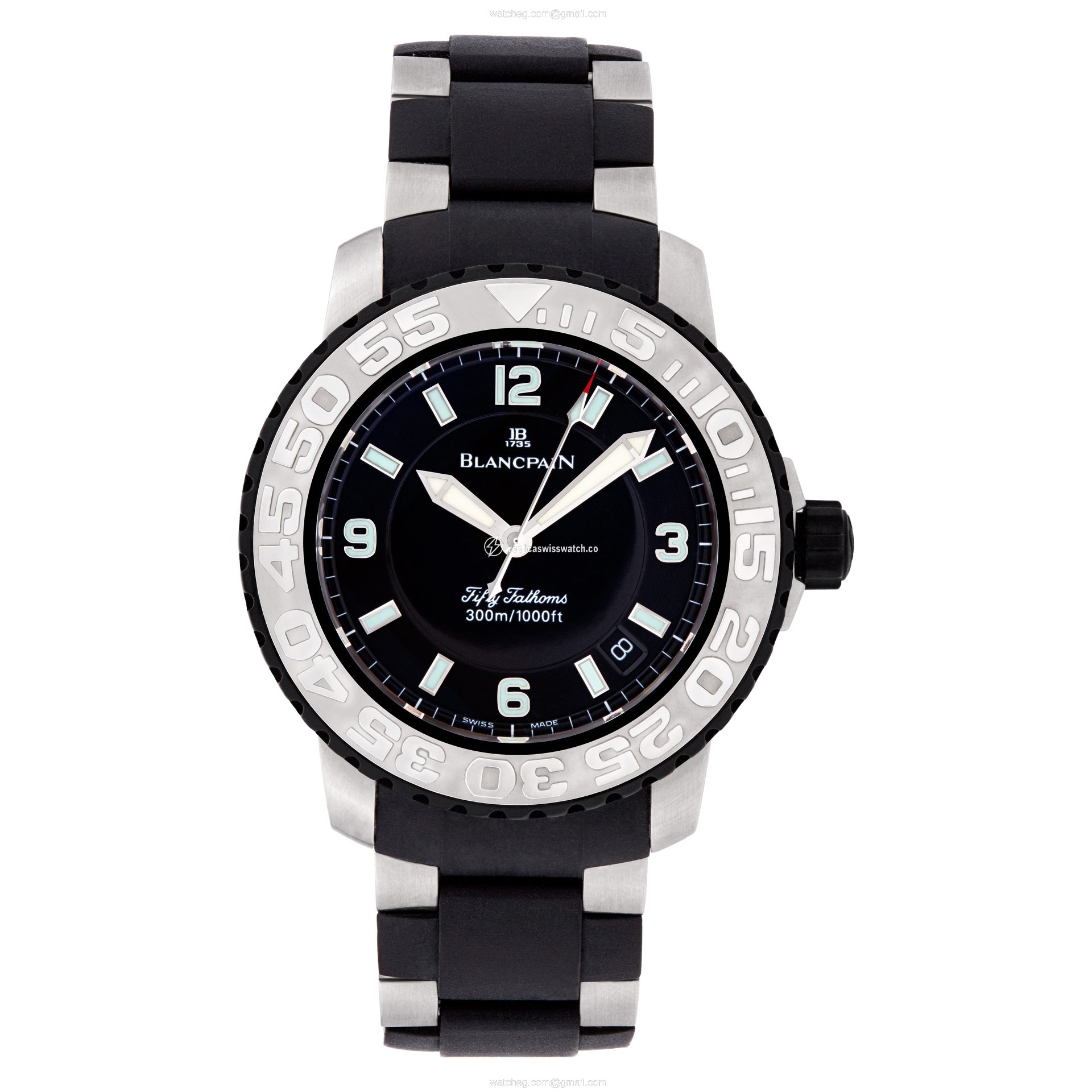 Blancpain 25200 6500 66 Fifty Fathoms Automatic Male Stainless Steel Replica Blancpain 25200 6500 66 Fifty Fathoms Automatic Male Stainless Steel Replica