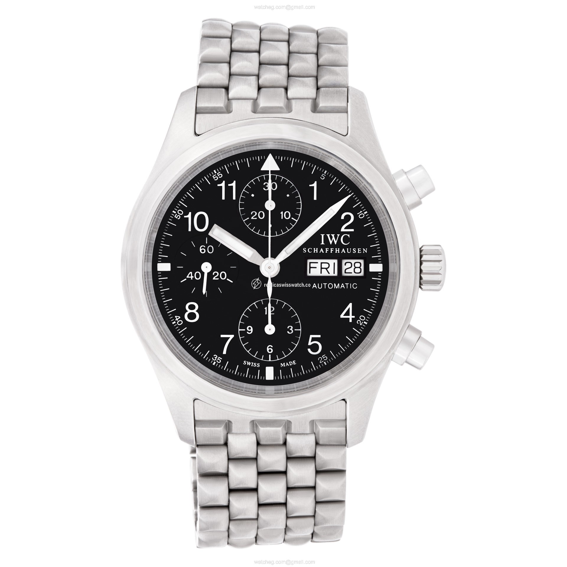 IWC IW370607 Pilots Chronograph Automatic Male Stainless Steel Replica IWC IW370607 Pilots Chronograph Automatic Male Stainless Steel Replica