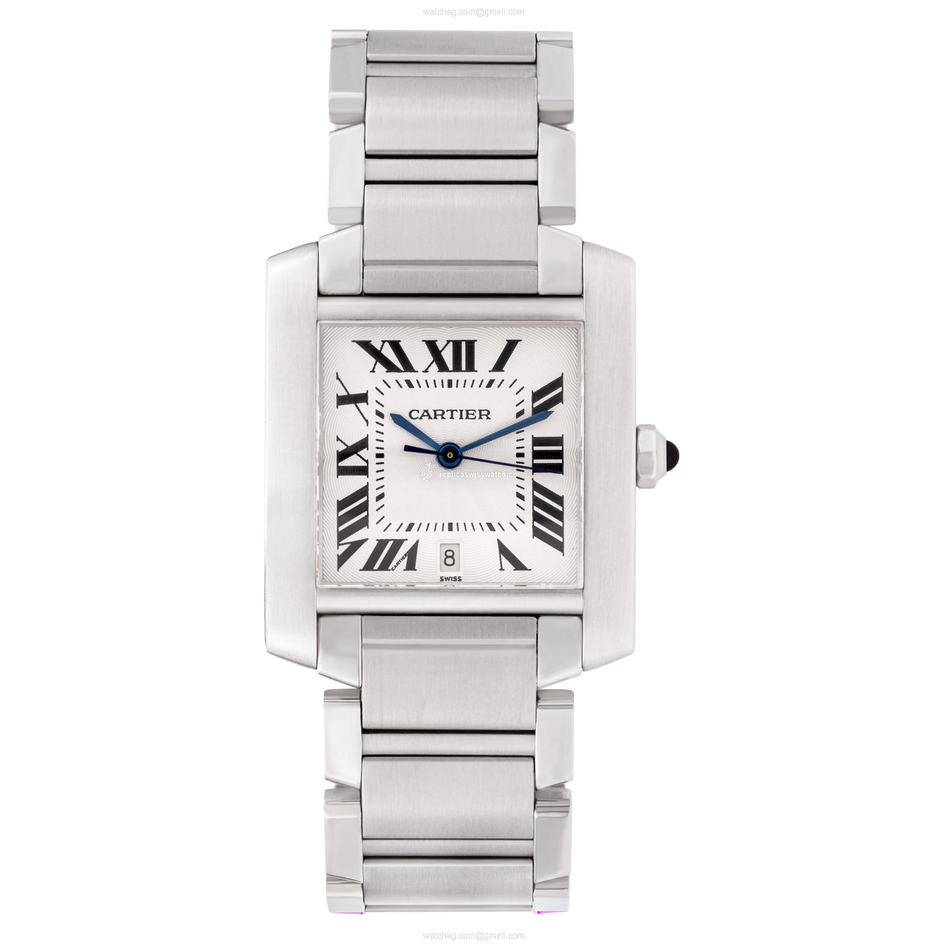 Cartier w51002q3 Tank Francaise Automatic Unisex Stainless Steel Replica Cartier w51002q3 Tank Francaise Automatic Unisex Stainless Steel Replica