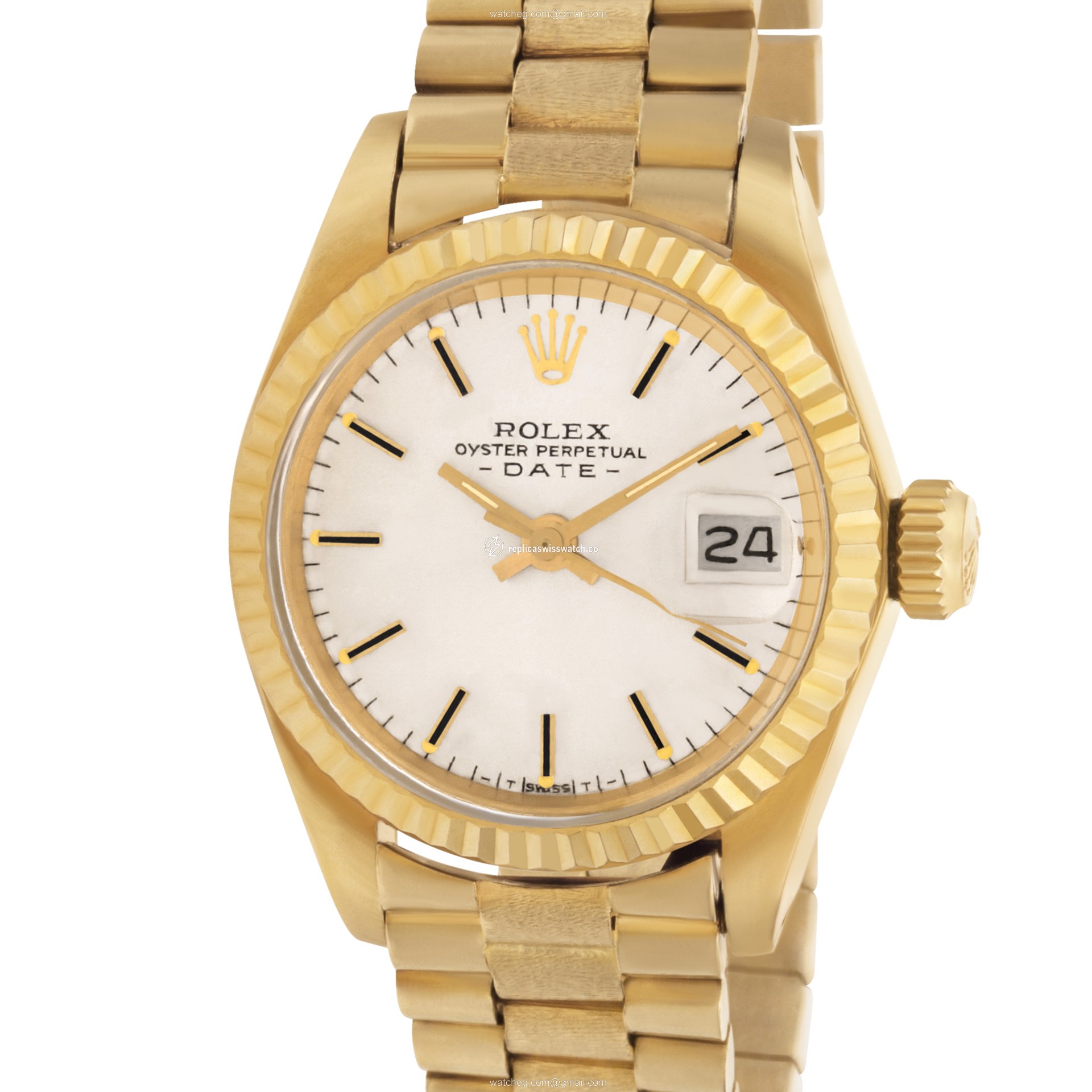 Rolex 6917 Date Automatic Female 18k yellow gold Replica Rolex 6917 Date Automatic Female 18k yellow gold Replica