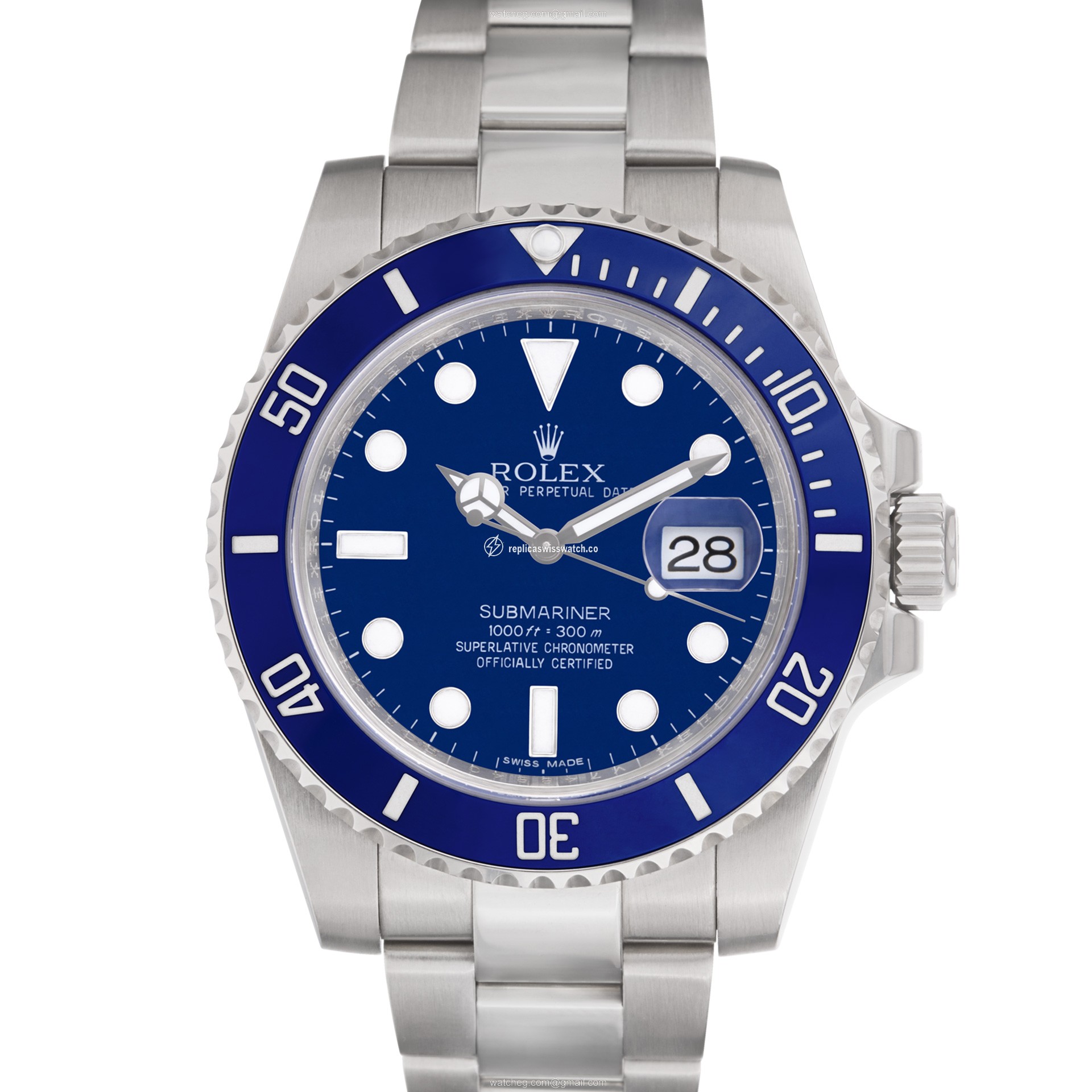 Rolex 116619 Submariner Automatic Male 18k White Gold Replica Rolex 116619 Submariner Automatic Male 18k White Gold Replica