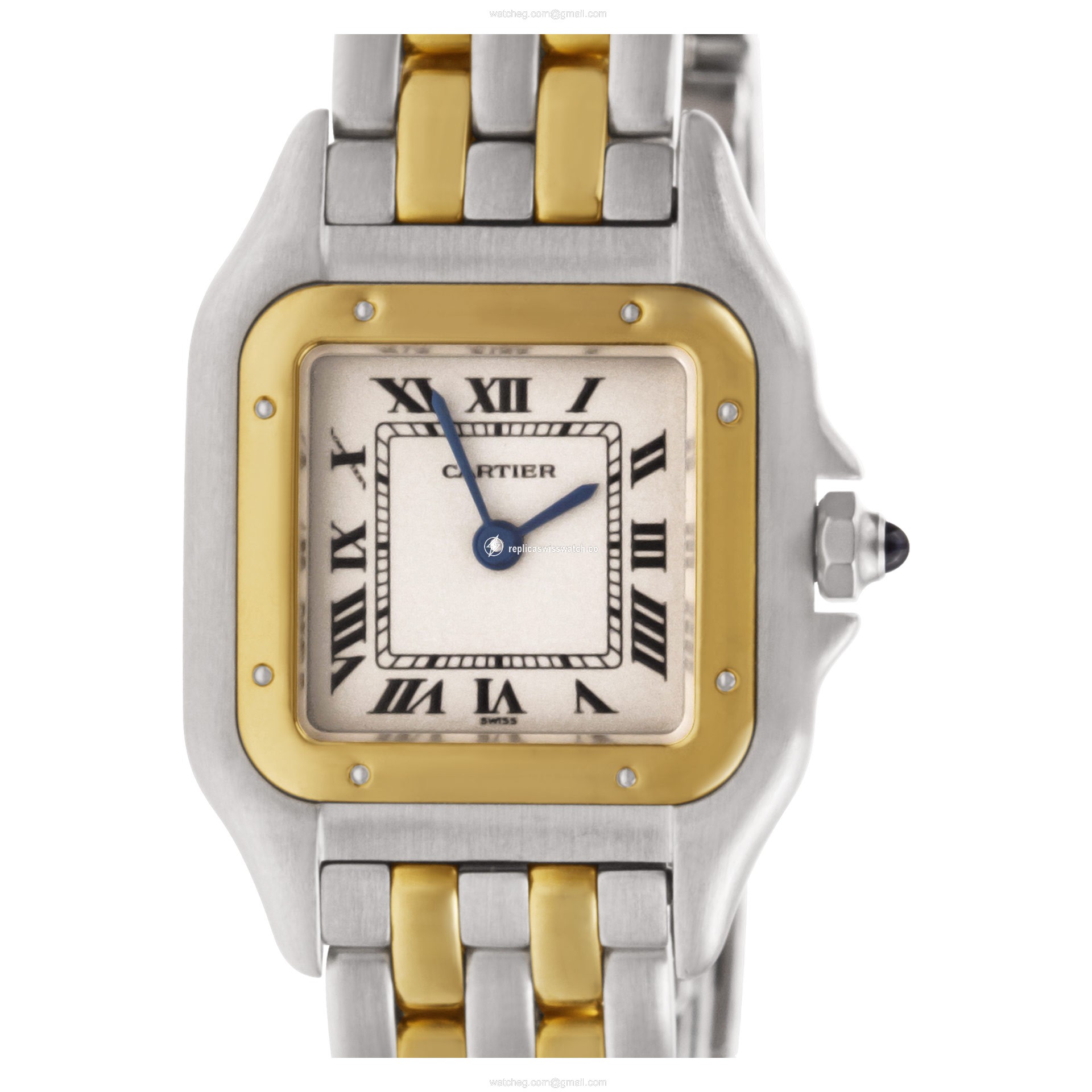 Cartier 1120 Panthere Quartz Female 18k gold & Stainless Steel Replica Cartier 1120 Panthere Quartz Female 18k gold & Stainless Steel Replica