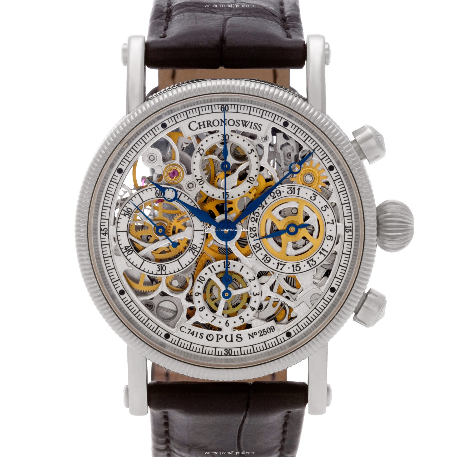 Chronoswiss CH7523 Opus Automatic Unisex Stainless Steel Replica Chronoswiss CH7523 Opus Automatic Unisex Stainless Steel Replica
