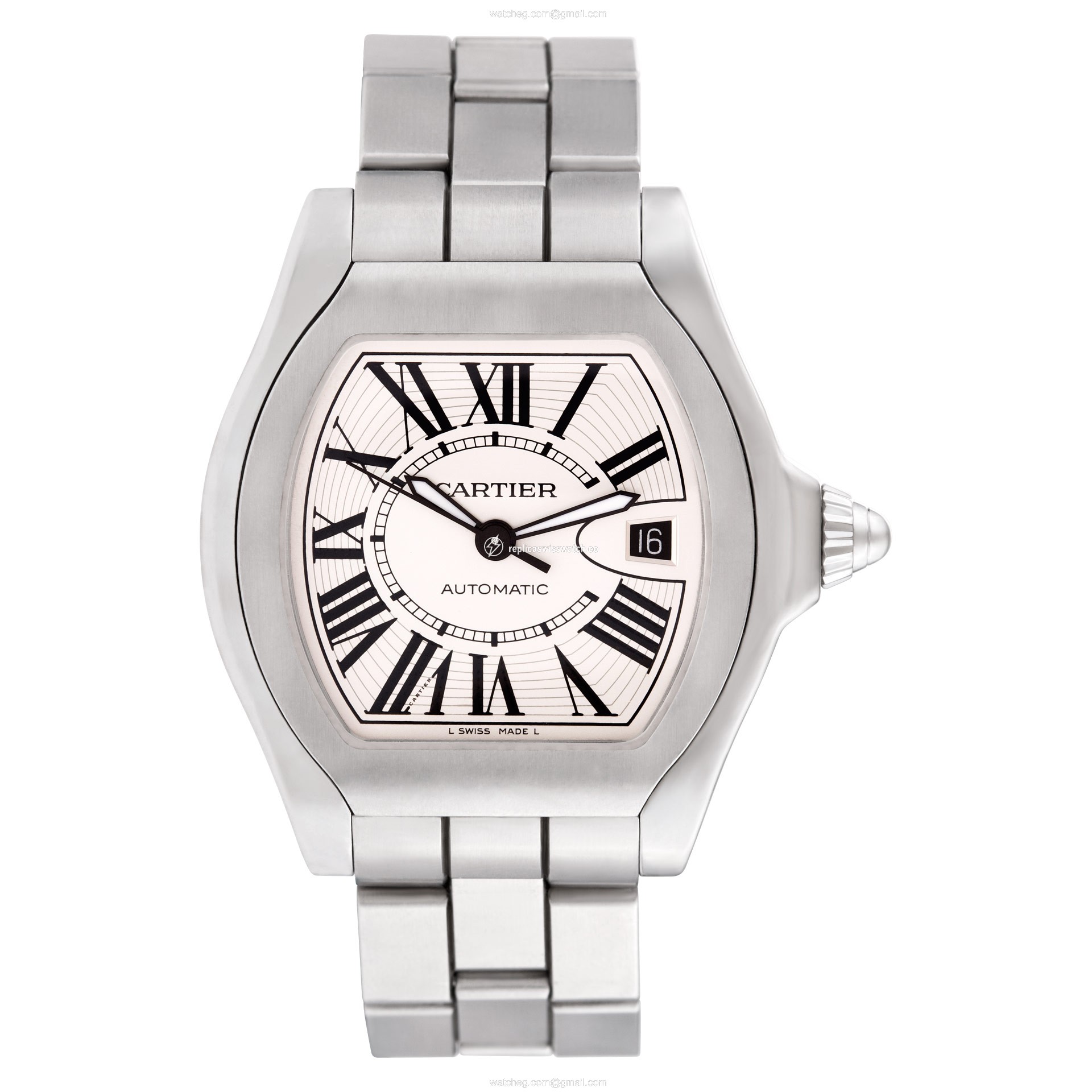 Cartier Cartier 2391 Roadster S Automatic Male Stainless Steel Replica Cartier Cartier 2391 Roadster S Automatic Male Stainless Steel Replica
