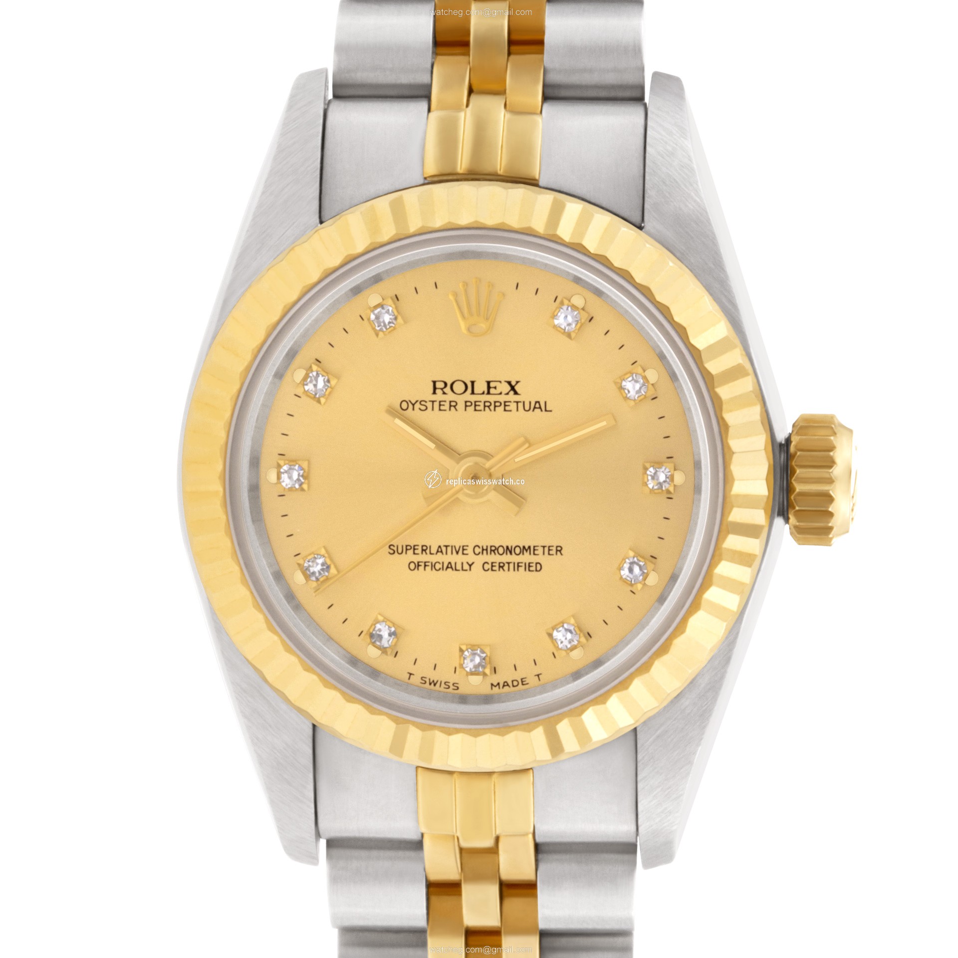 Rolex 67193 Oyster Perpetual Automatic Female Stainless Steel Replica Rolex 67193 Oyster Perpetual Automatic Female Stainless Steel Replica