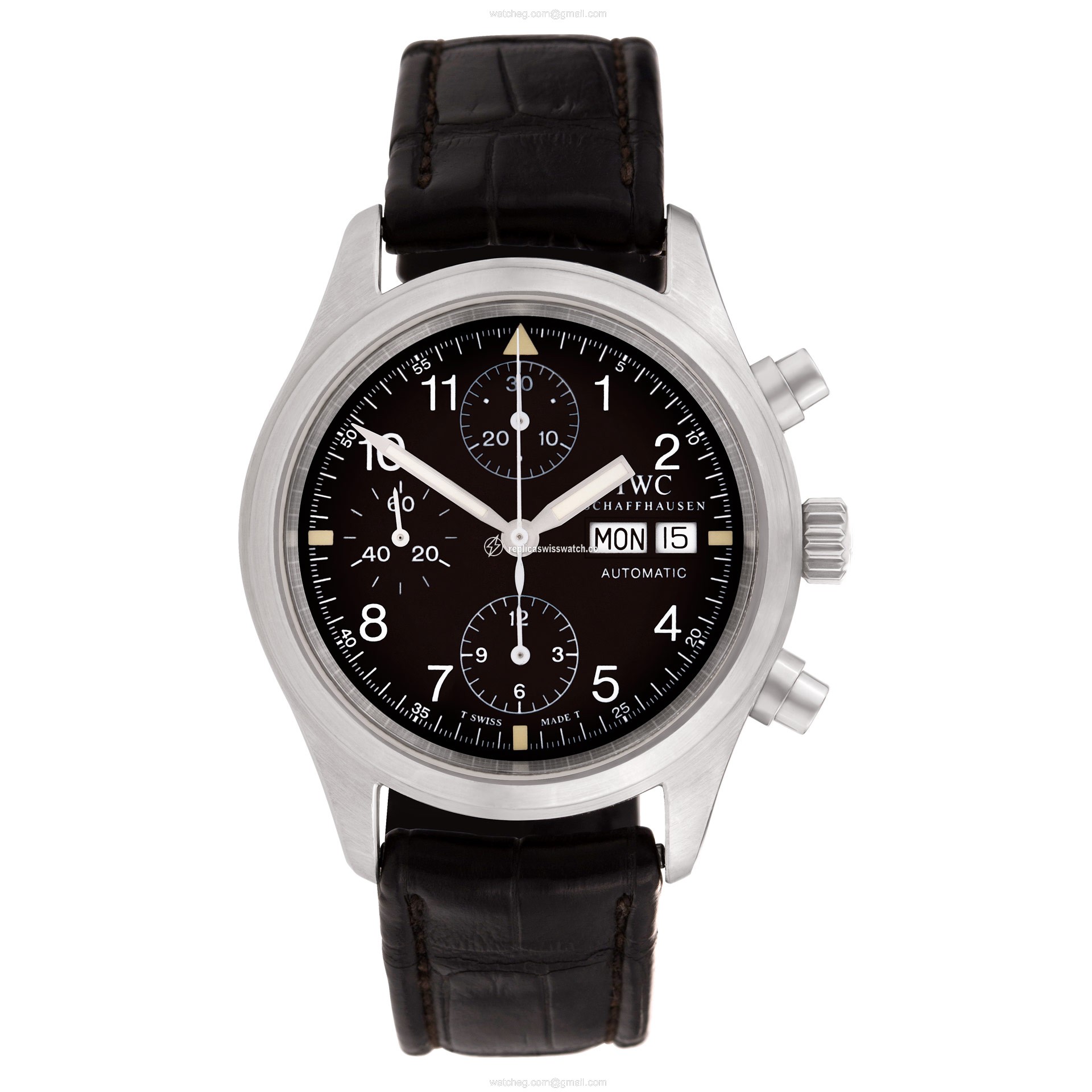 IWC IW370603 Pilots Chronograph Automatic Male Stainless Steel Replica IWC IW370603 Pilots Chronograph Automatic Male Stainless Steel Replica