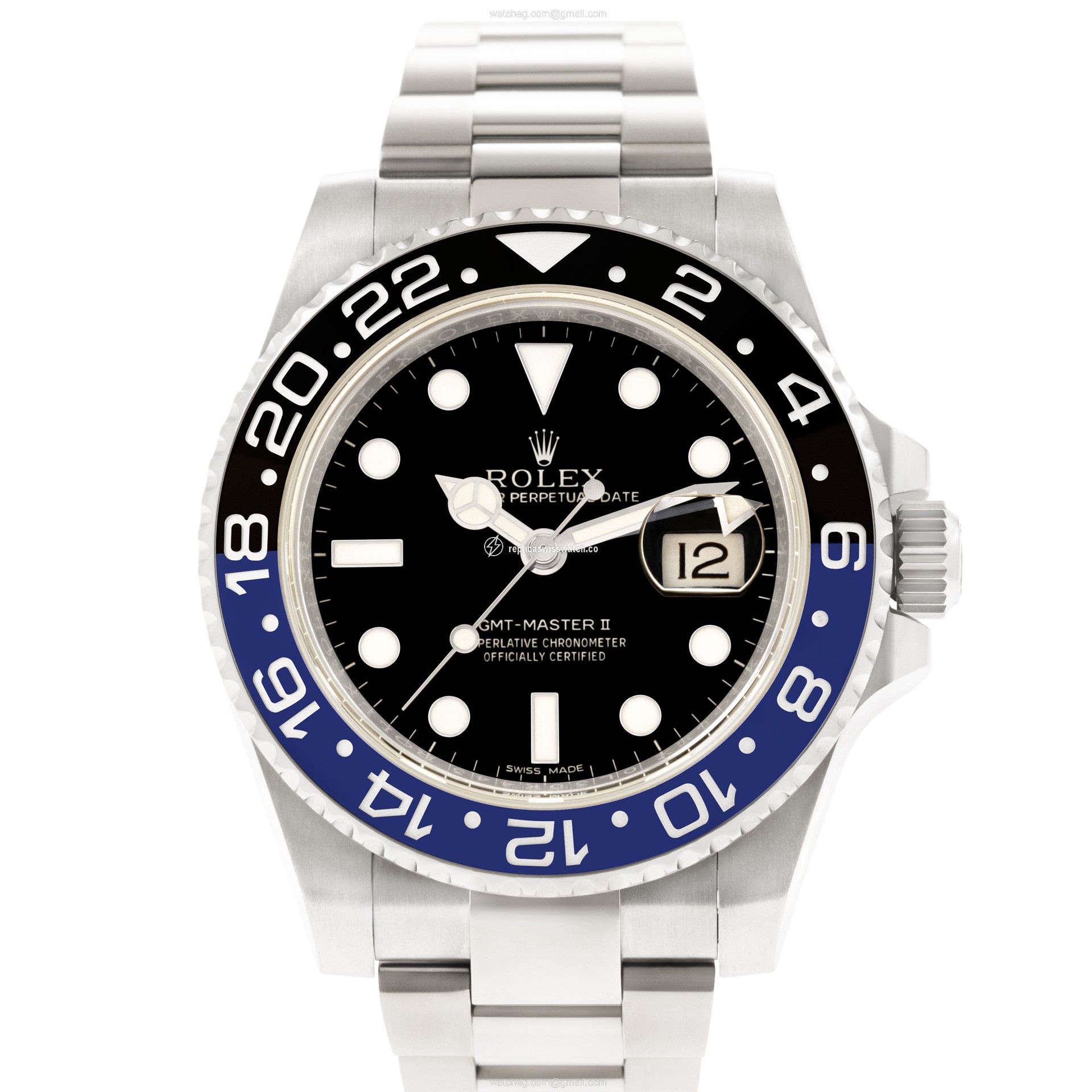 Rolex 116710BLNR GMT-Master II Automatic Male Stainless Steel Replica Rolex 116710BLNR GMT-Master II Automatic Male Stainless Steel Replica