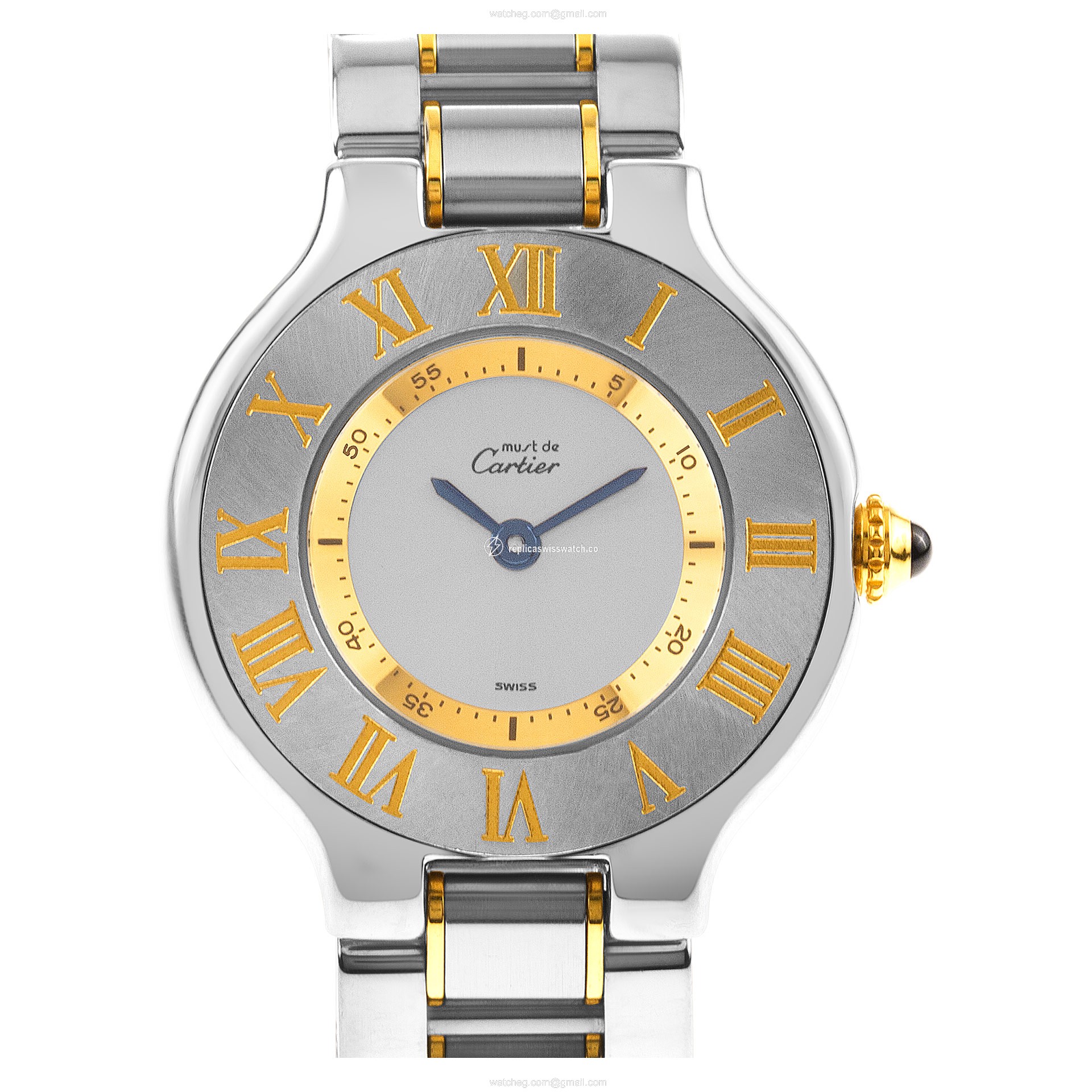 Cartier W10073R6 Must 21 Quartz Female Stainless Steel Replica Cartier W10073R6 Must 21 Quartz Female Stainless Steel Replica