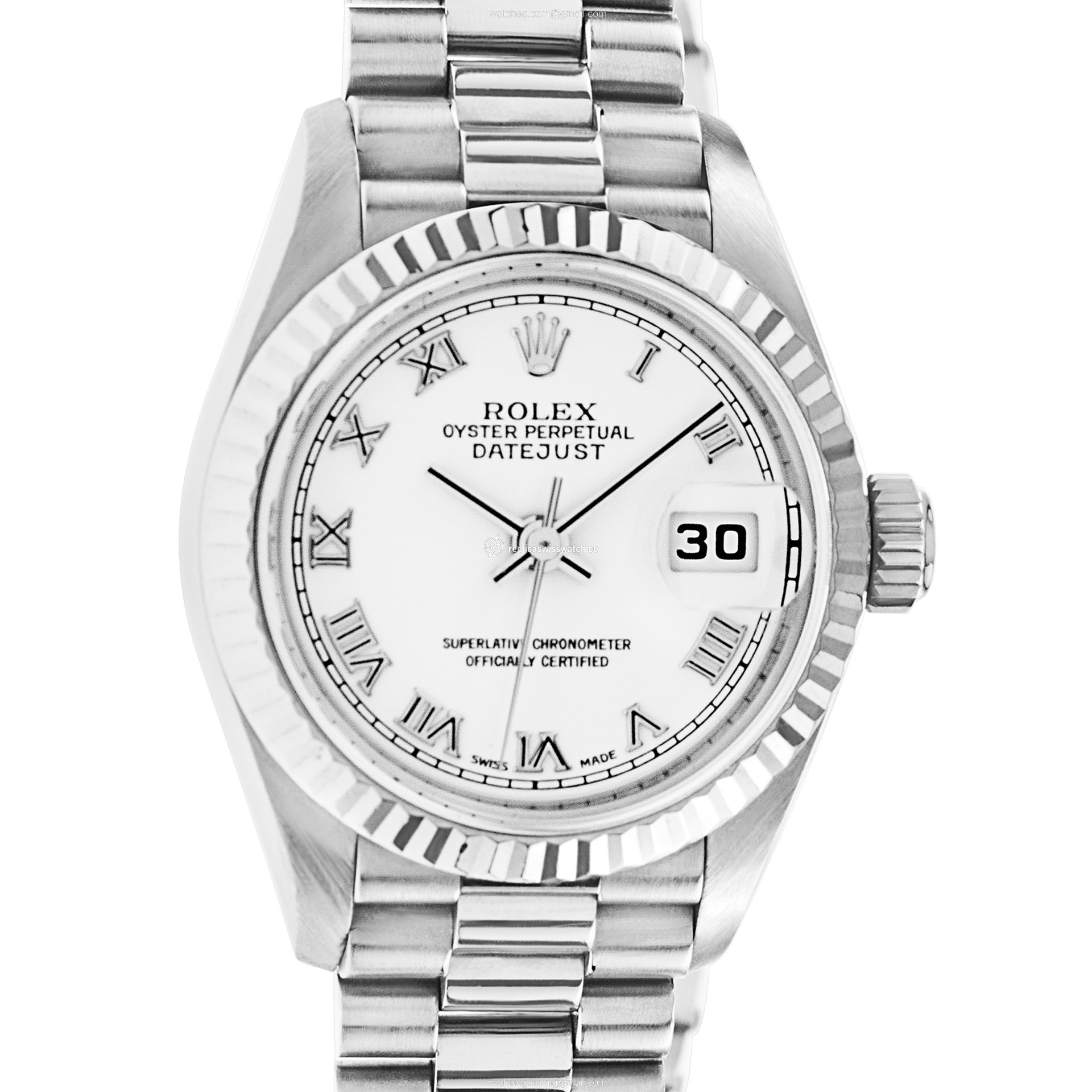 Rolex R791799 Datejust Automatic Female 18k White Gold Replica Rolex R791799 Datejust Automatic Female 18k White Gold Replica