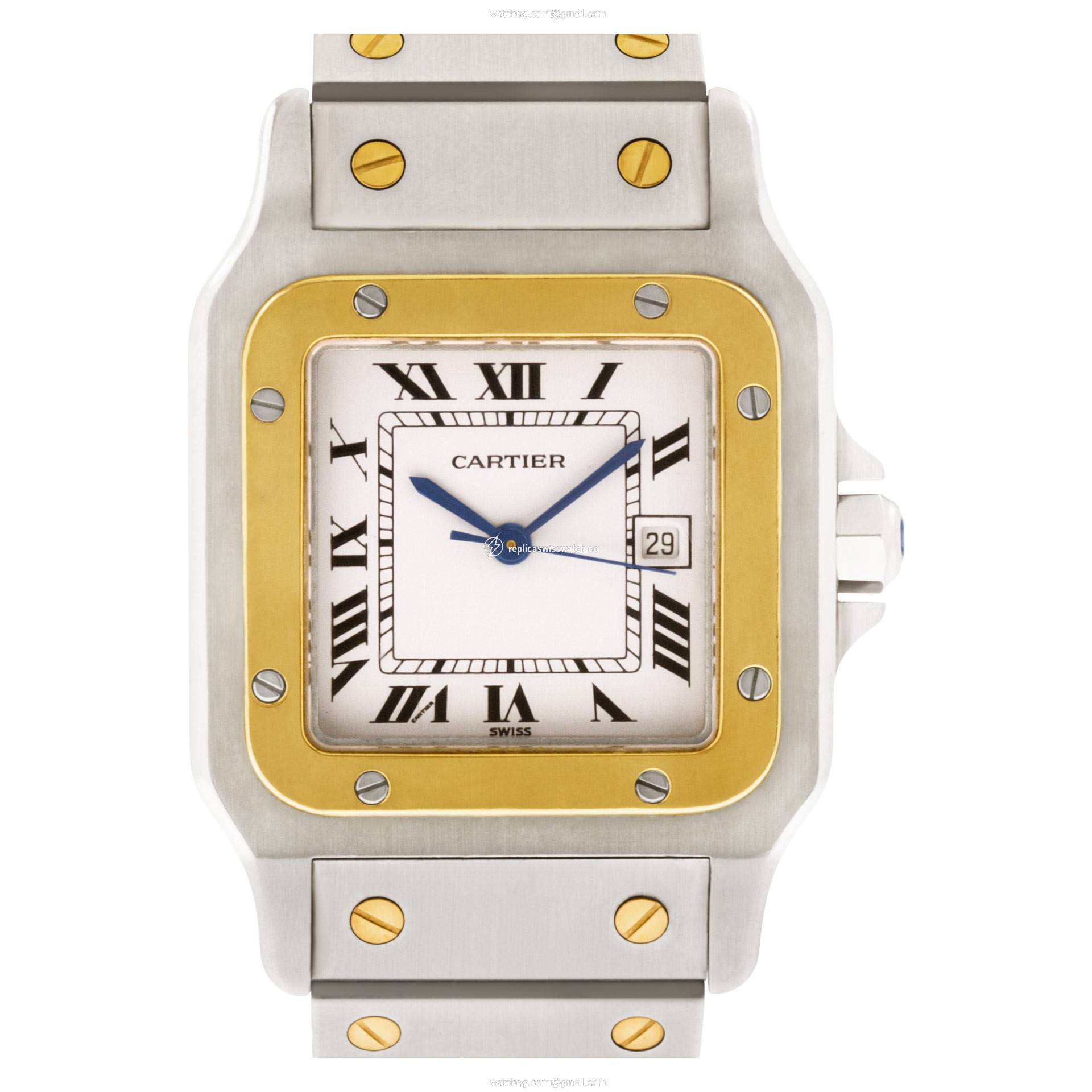 Cartier W20011C4 Santos Automatic Unisex Stainless Steel Replica Cartier W20011C4 Santos Automatic Unisex Stainless Steel Replica