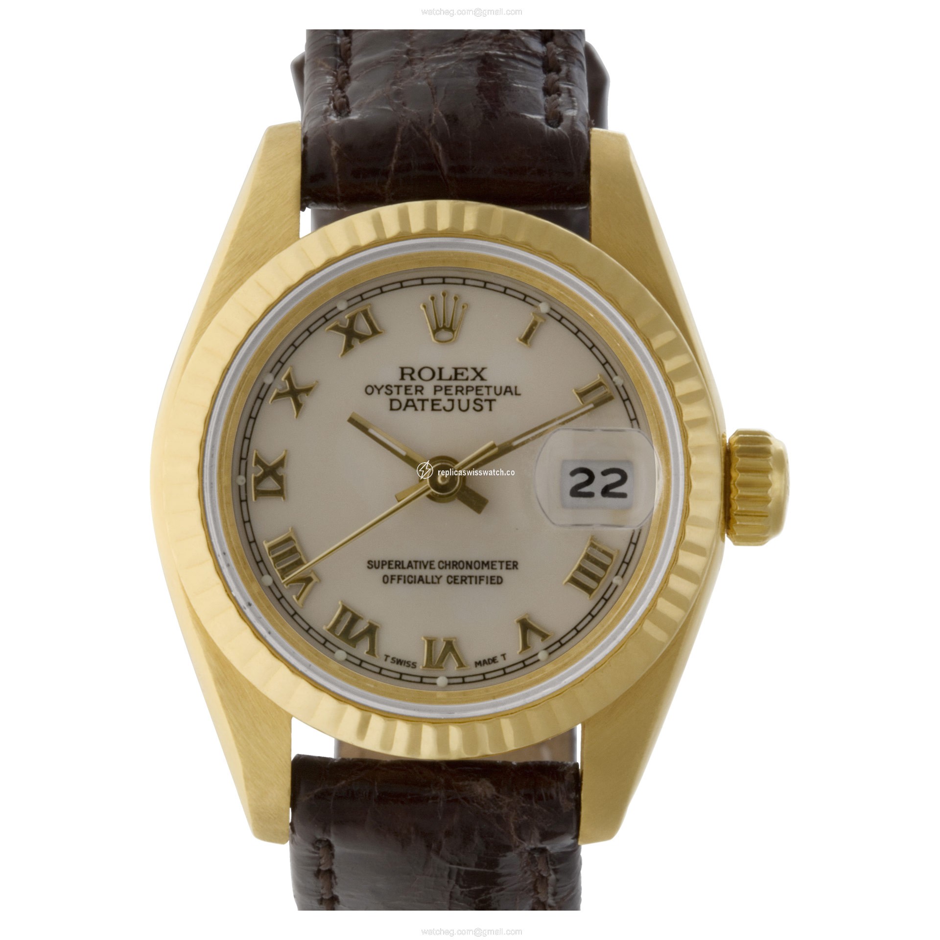 Rolex 69178 Datejust Automatic Female 18k yellow gold Replica Rolex 69178 Datejust Automatic Female 18k yellow gold Replica
