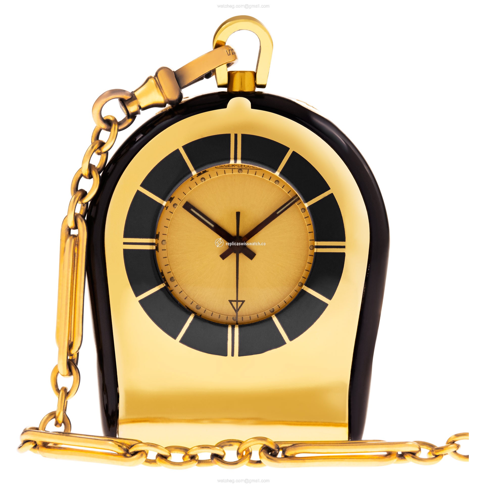 Jaeger LeCoultre 11007 Travel Clock Manual Unisex Gold Plate Replica Jaeger LeCoultre 11007 Travel Clock Manual Unisex Gold Plate Replica
