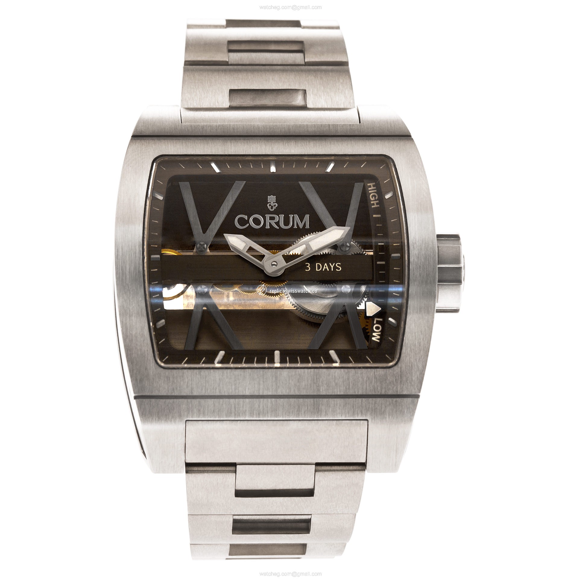 Corum 107.101.04/v2500000 Tri Bridge Automatic Male Titanium Replica Corum 107.101.04/v2500000 Tri Bridge Automatic Male Titanium Replica
