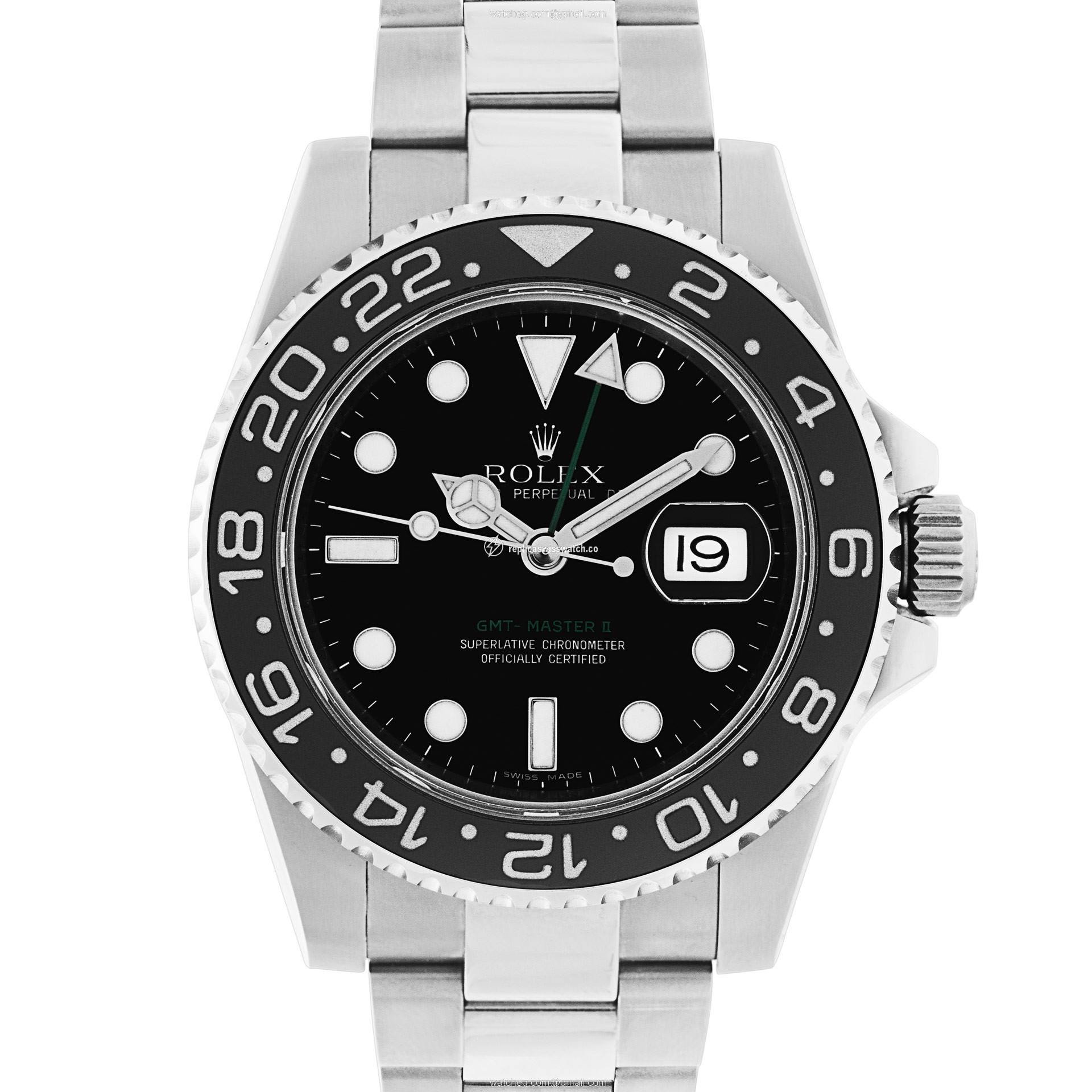 Rolex 116710LN GMT-Master II Automatic Male Stainless Steel Replica Rolex 116710LN GMT-Master II Automatic Male Stainless Steel Replica