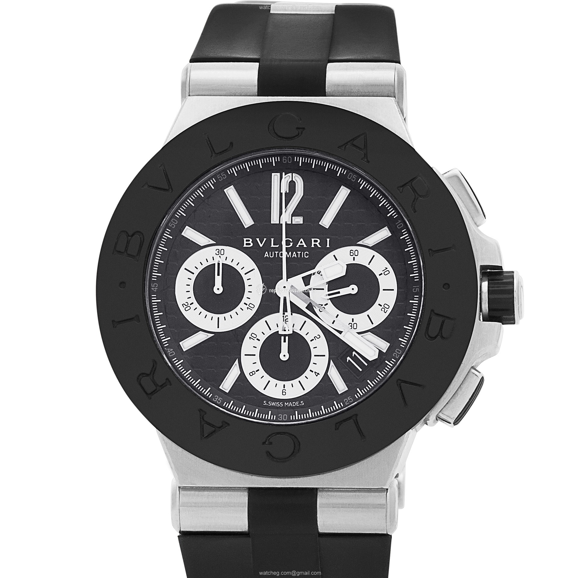 Bvlgari DG 42 SV CH Diagono Automatic Male Stainless Steel Replica Bvlgari DG 42 SV CH Diagono Automatic Male Stainless Steel Replica