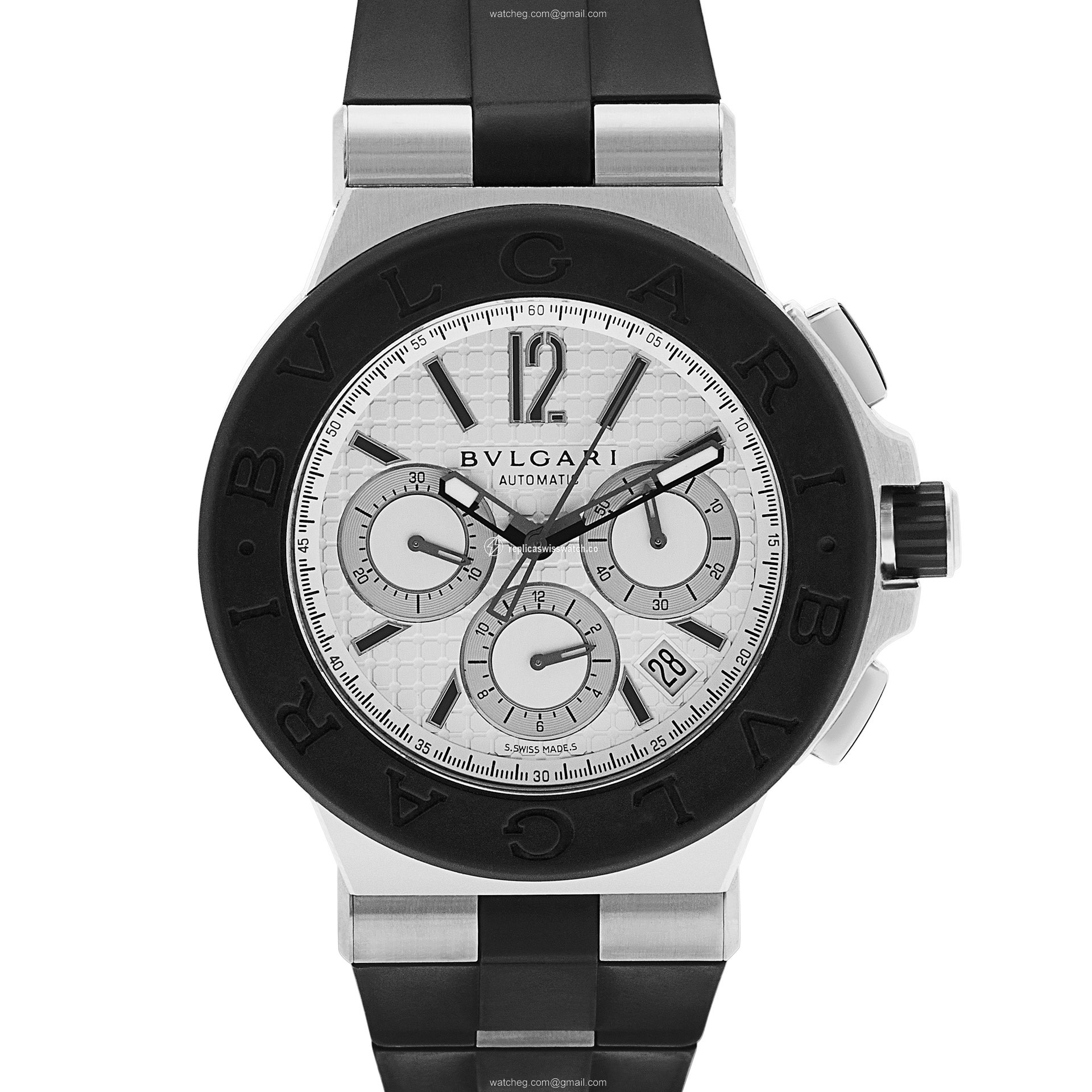 Bvlgari DG 42 SV CH Diagono Automatic Male Stainless Steel Replica Bvlgari DG 42 SV CH Diagono Automatic Male Stainless Steel Replica