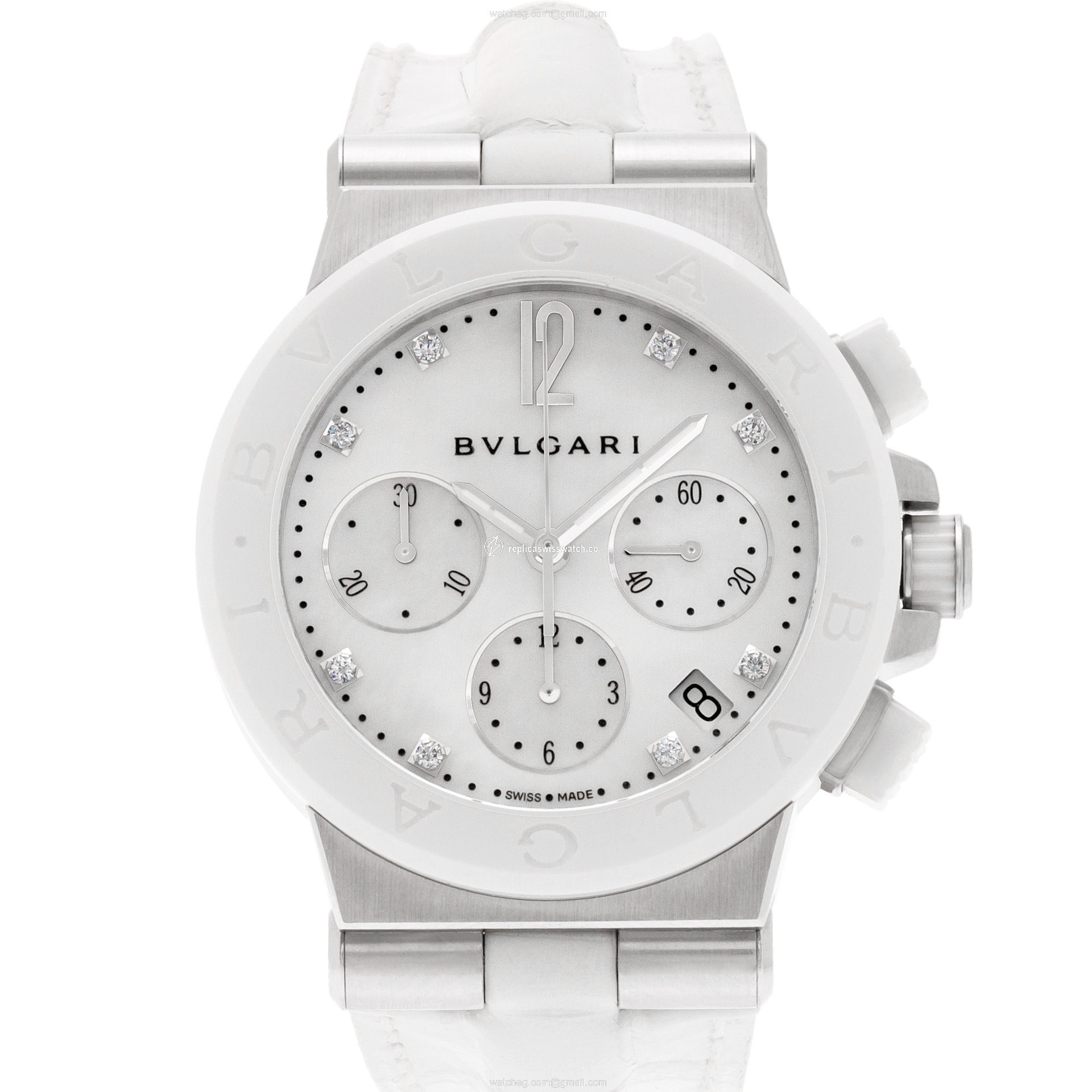 Bvlgari DG 37 SC CH Diagono Quartz Female Stainless Steel Replica Bvlgari DG 37 SC CH Diagono Quartz Female Stainless Steel Replica