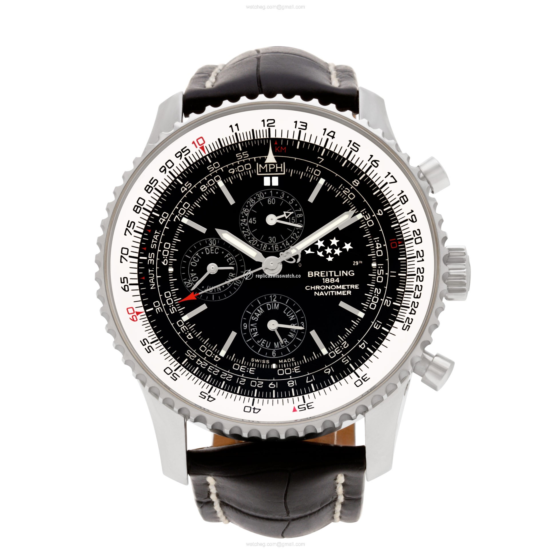 Breitling A19380 Navitimer Automatic Male Stainless Steel Replica Breitling A19380 Navitimer Automatic Male Stainless Steel Replica