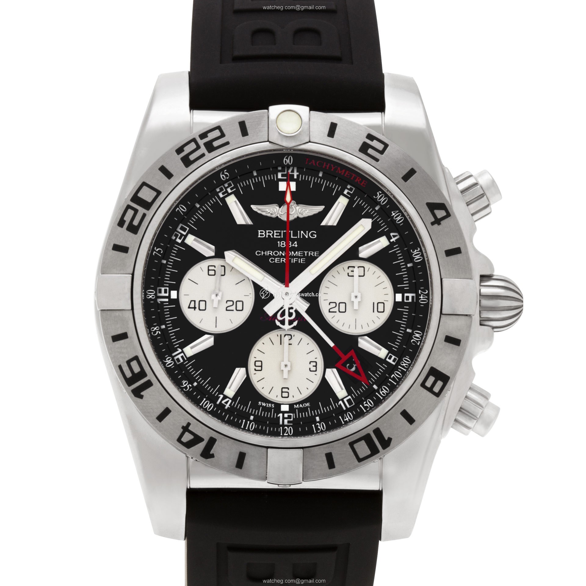 Breitling AB0420B9/BB56-152S Chronomat 44 GMT Automatic Male Stainless Steel Replica Breitling AB0420B9/BB56-152S Chronomat 44 GMT Automatic Male Stainless Steel Replica