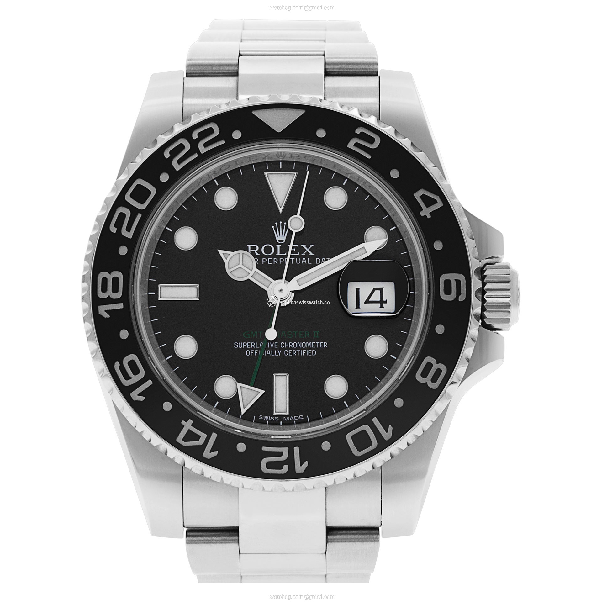 Rolex 116710ln GMT-Master Automatic Male Stainless Steel Replica Rolex 116710ln GMT-Master Automatic Male Stainless Steel Replica