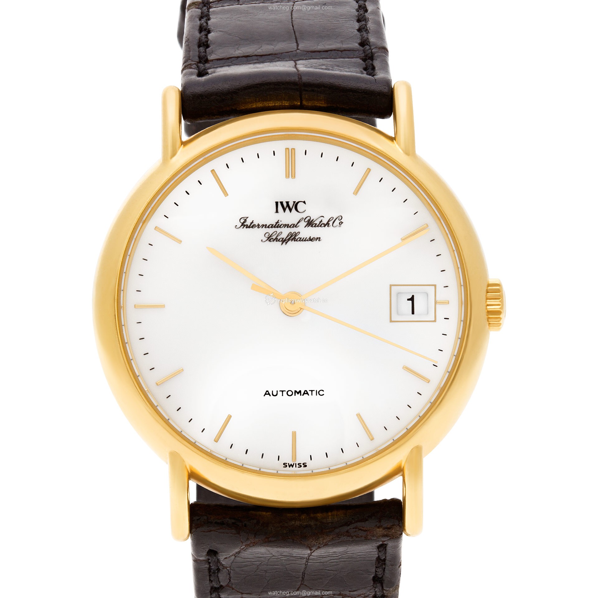 IWC 35131 Classic Automatic Male 18k Yellow Gold Replica IWC 35131 Classic Automatic Male 18k Yellow Gold Replica