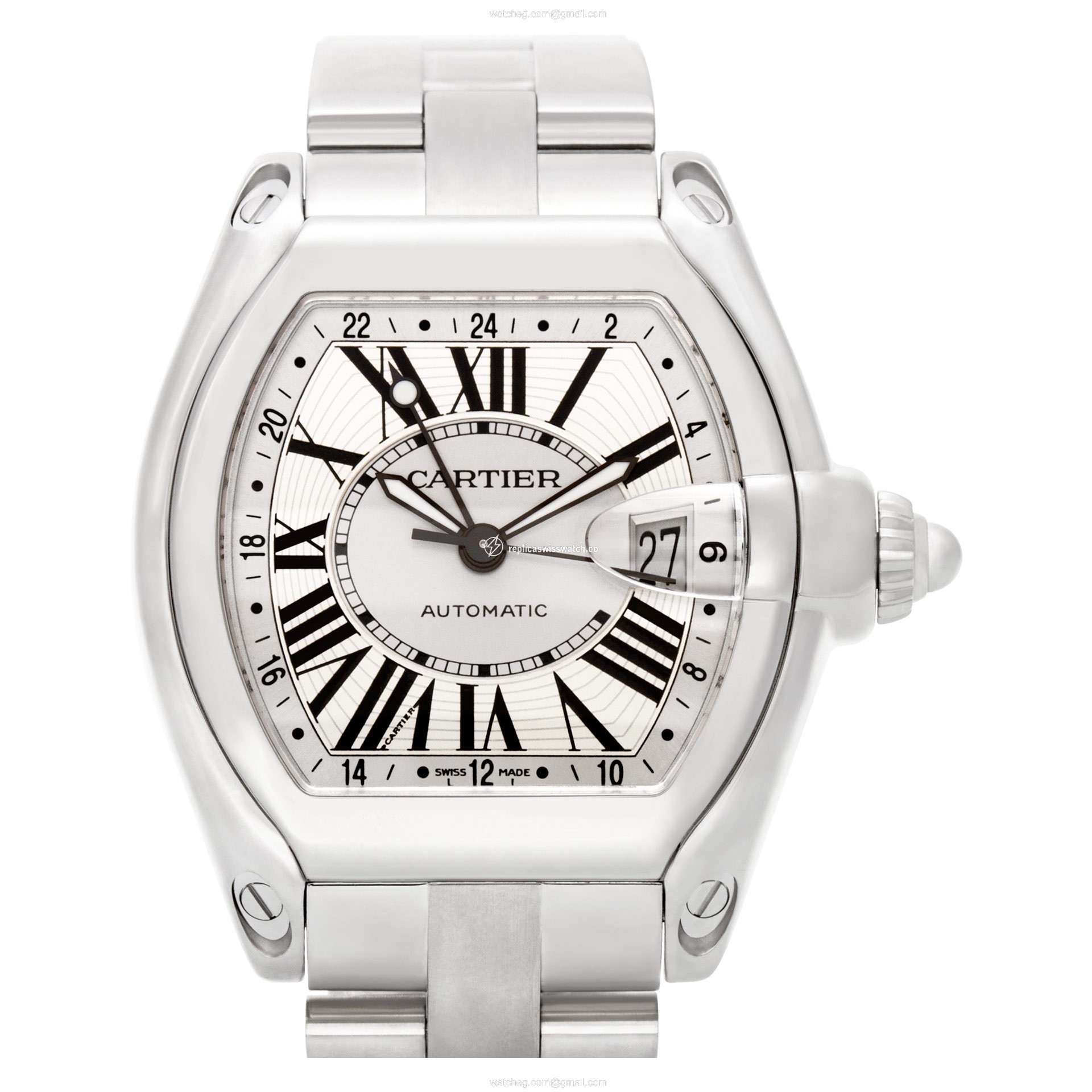 Cartier W62032X6 Roadster Automatic Male Stainless Steel Replica Cartier W62032X6 Roadster Automatic Male Stainless Steel Replica