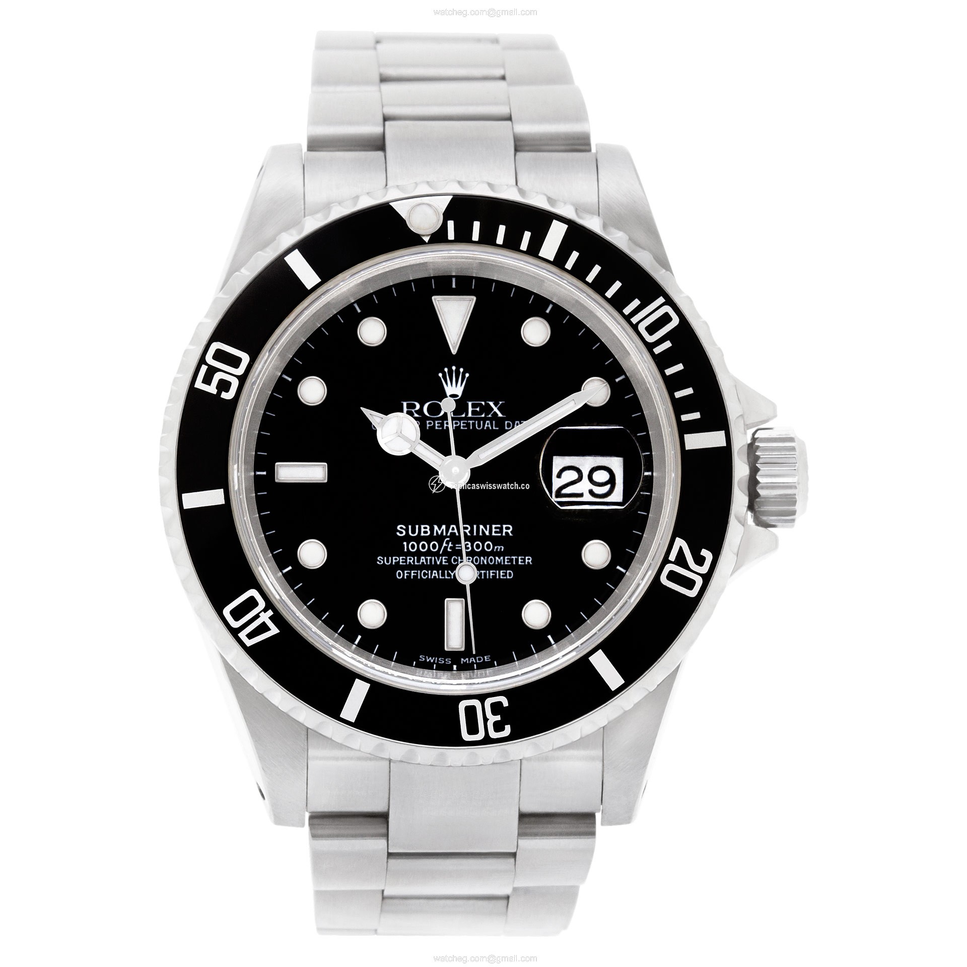 Rolex 16610 Submariner Automatic Male Stainless Steel Replica Rolex 16610 Submariner Automatic Male Stainless Steel Replica