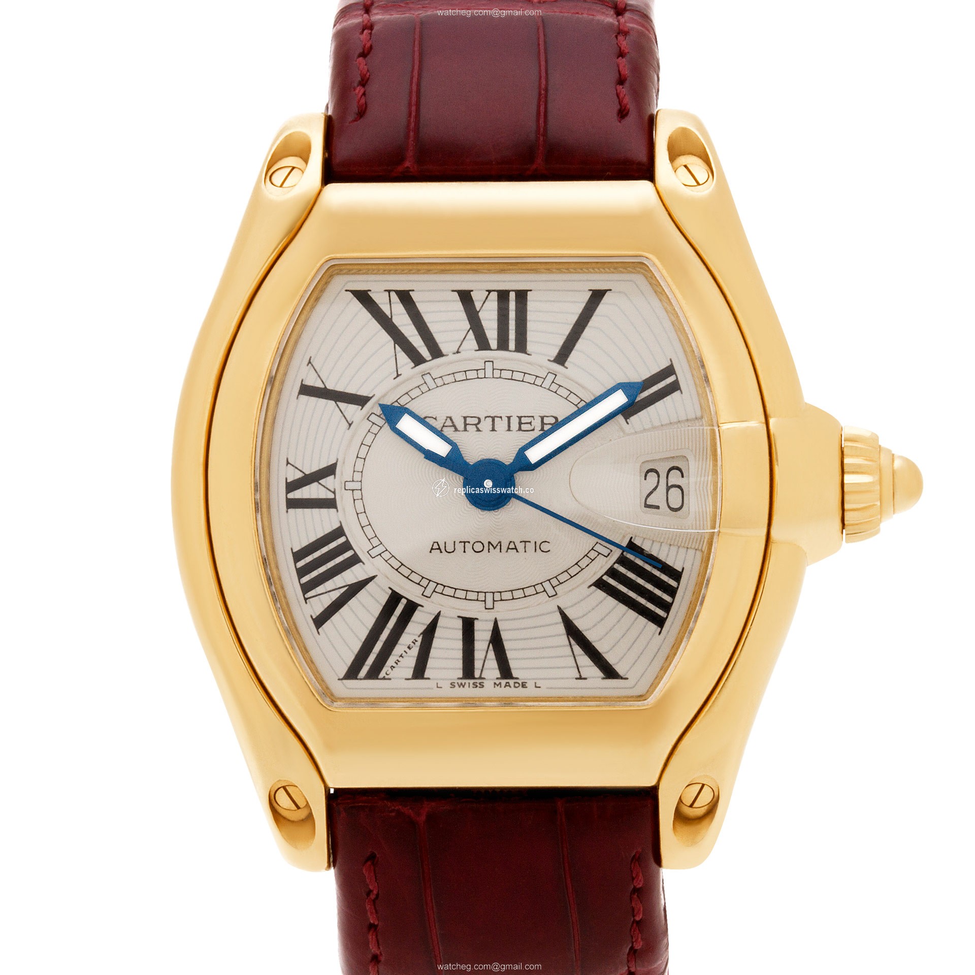 Cartier W62005V2 Roadster Automatic Unisex 18k yellow gold Replica Cartier W62005V2 Roadster Automatic Unisex 18k yellow gold Replica