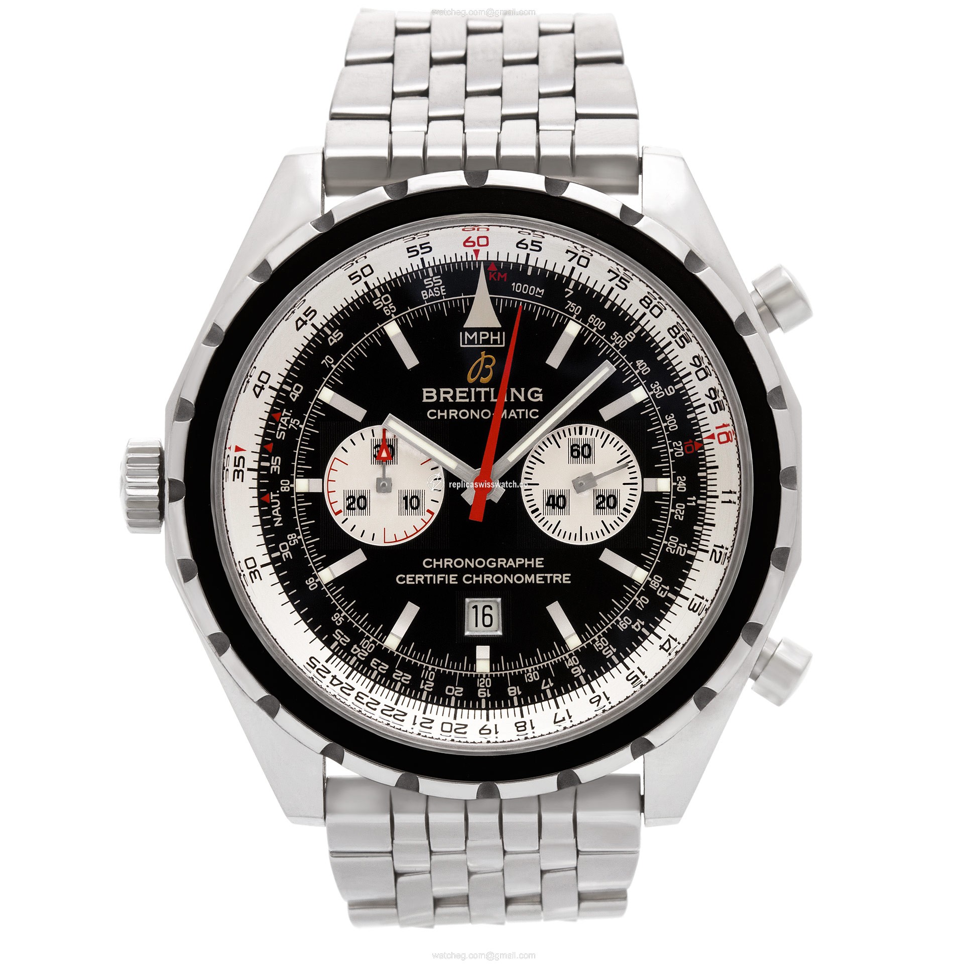 Breitling A41360 Chrono-matic Automatic Male Stainless Steel Replica Breitling A41360 Chrono-matic Automatic Male Stainless Steel Replica