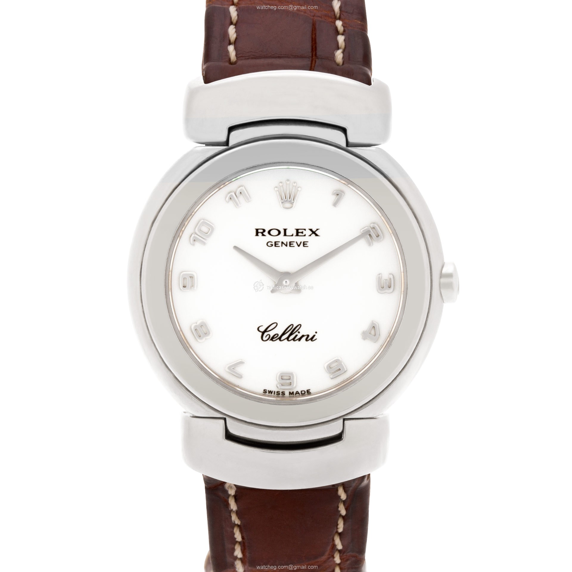 Rolex 6621 Cellini Quartz Female 18k White Gold Replica Rolex 6621 Cellini Quartz Female 18k White Gold Replica