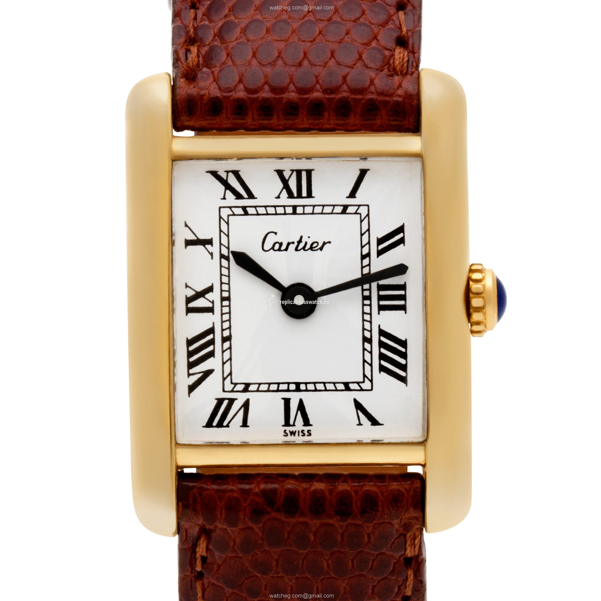 Cartier Cartier 1385 Tank Vermeil Manual Female Vermeil Replica Cartier Cartier 1385 Tank Vermeil Manual Female Vermeil Replica
