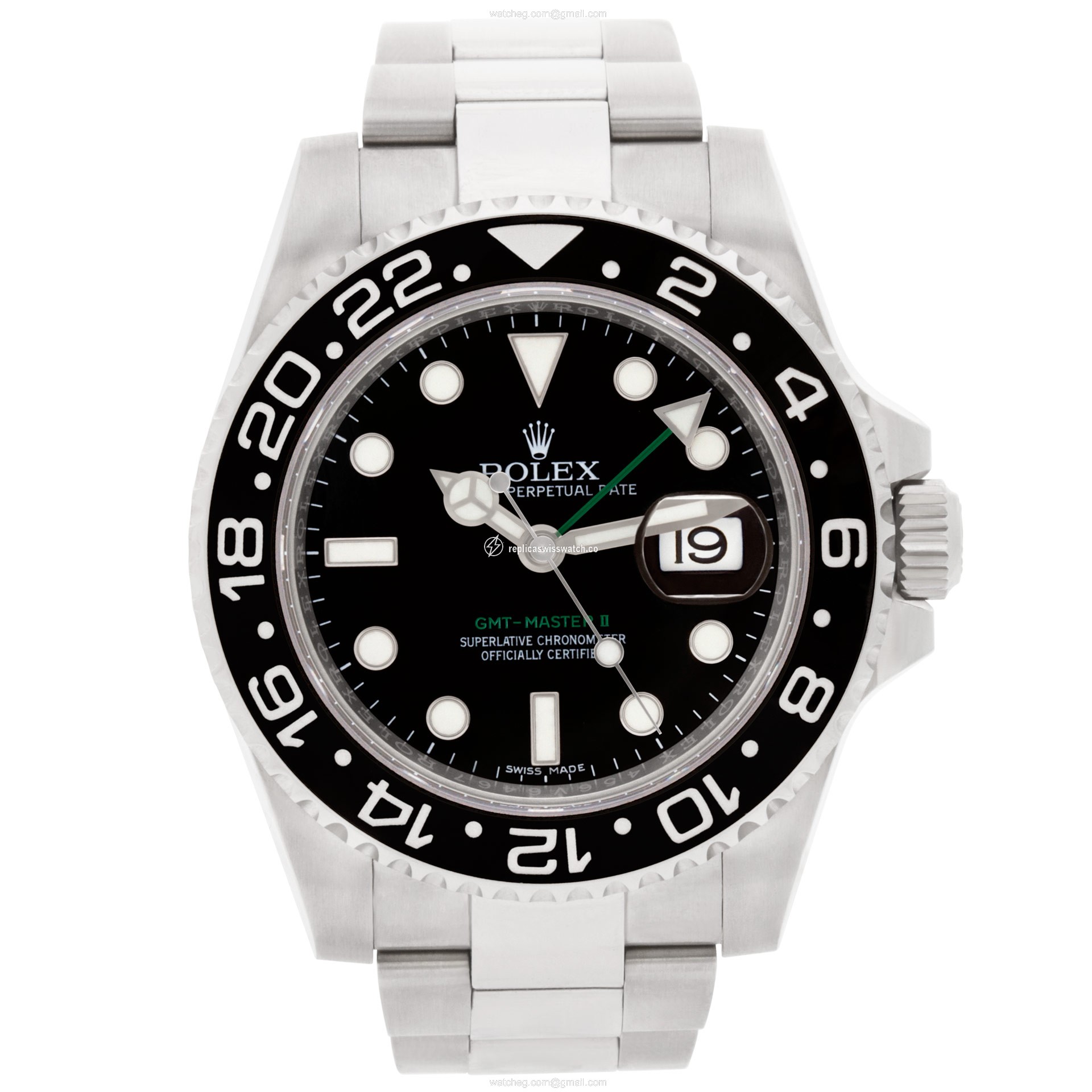 Rolex 116710LN GMT-Master II Automatic Male Stainless Steel Replica Rolex 116710LN GMT-Master II Automatic Male Stainless Steel Replica