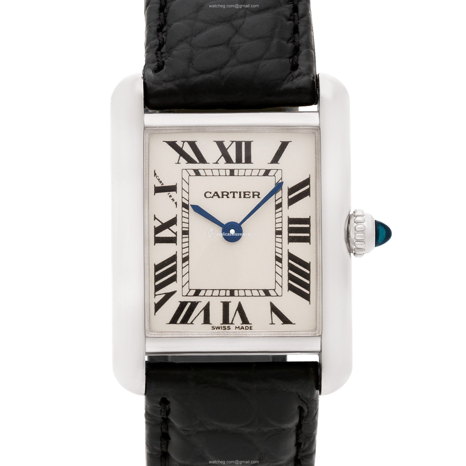 Cartier 2679 Tank Quartz Female 18k White Gold Replica Cartier 2679 Tank Quartz Female 18k White Gold Replica