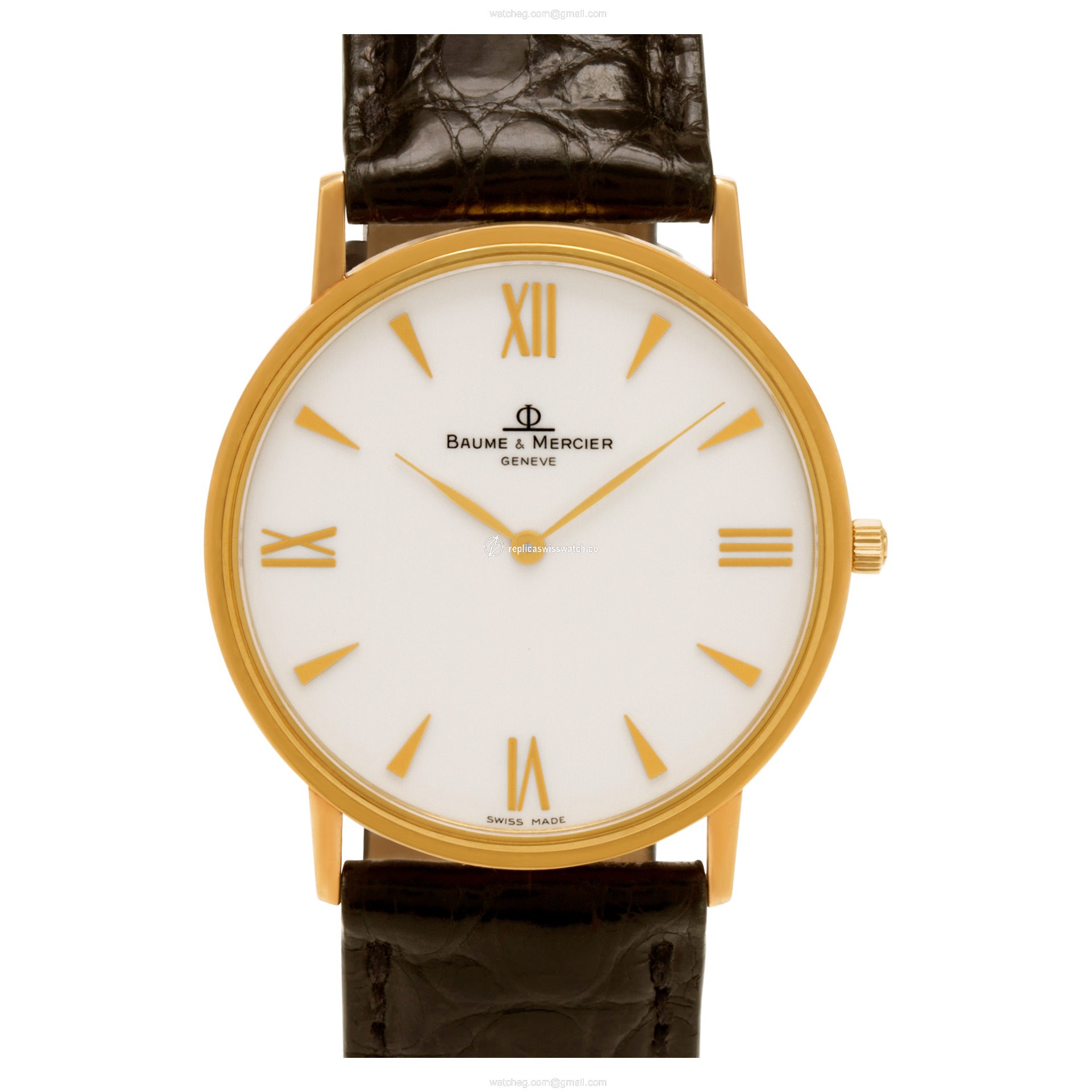 Baume & Mercier mv045088 Classic Quartz Unisex 18k yellow gold Replica Baume & Mercier mv045088 Classic Quartz Unisex 18k yellow gold Replica