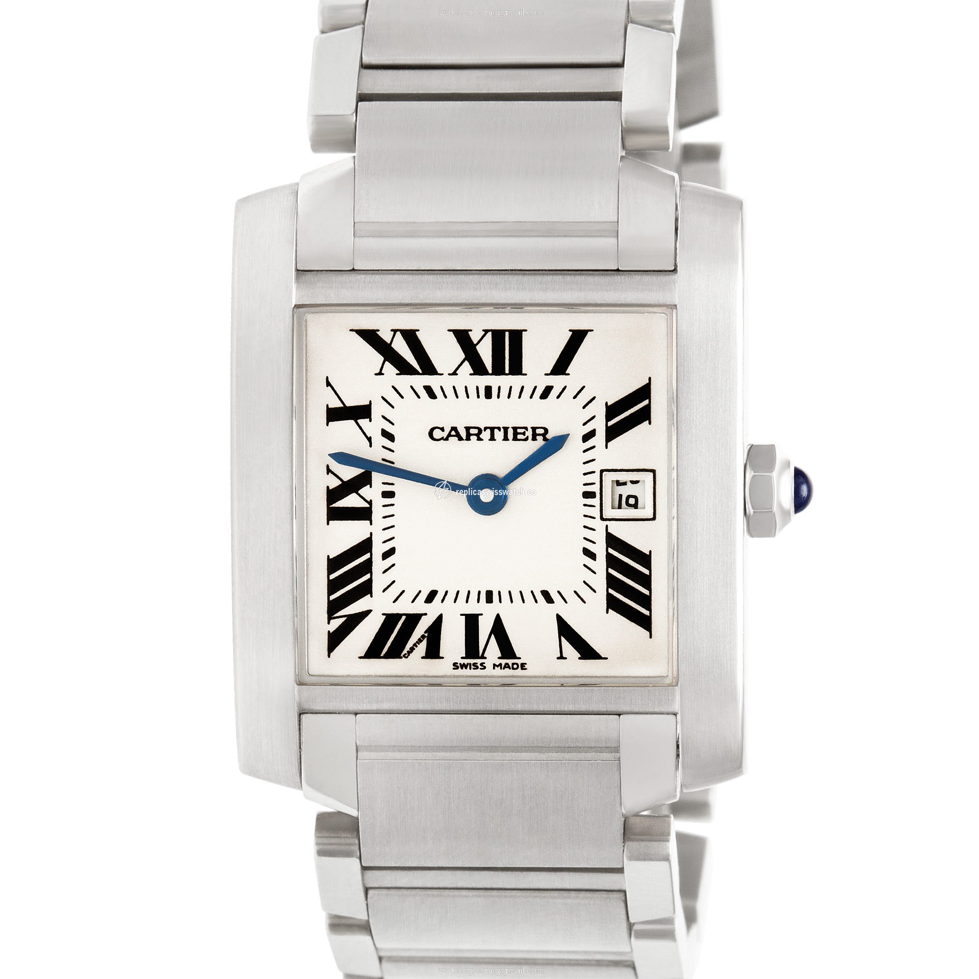Cartier W51011Q3 Tank Francaise Quartz Unisex Stainless Steel Replica Cartier W51011Q3 Tank Francaise Quartz Unisex Stainless Steel Replica