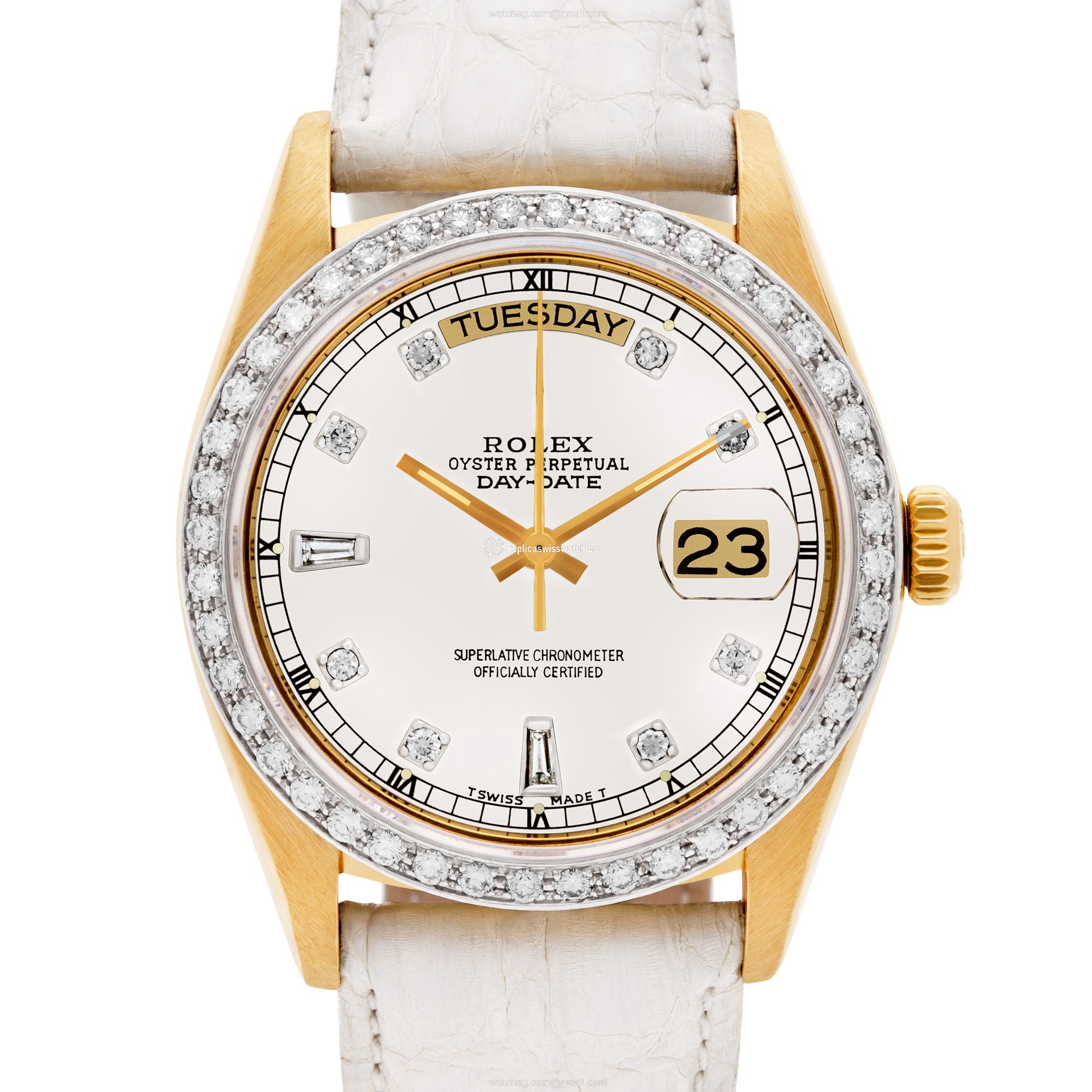 Rolex 18038 Day-Date Automatic Unisex 18k yellow gold Replica Rolex 18038 Day-Date Automatic Unisex 18k yellow gold Replica