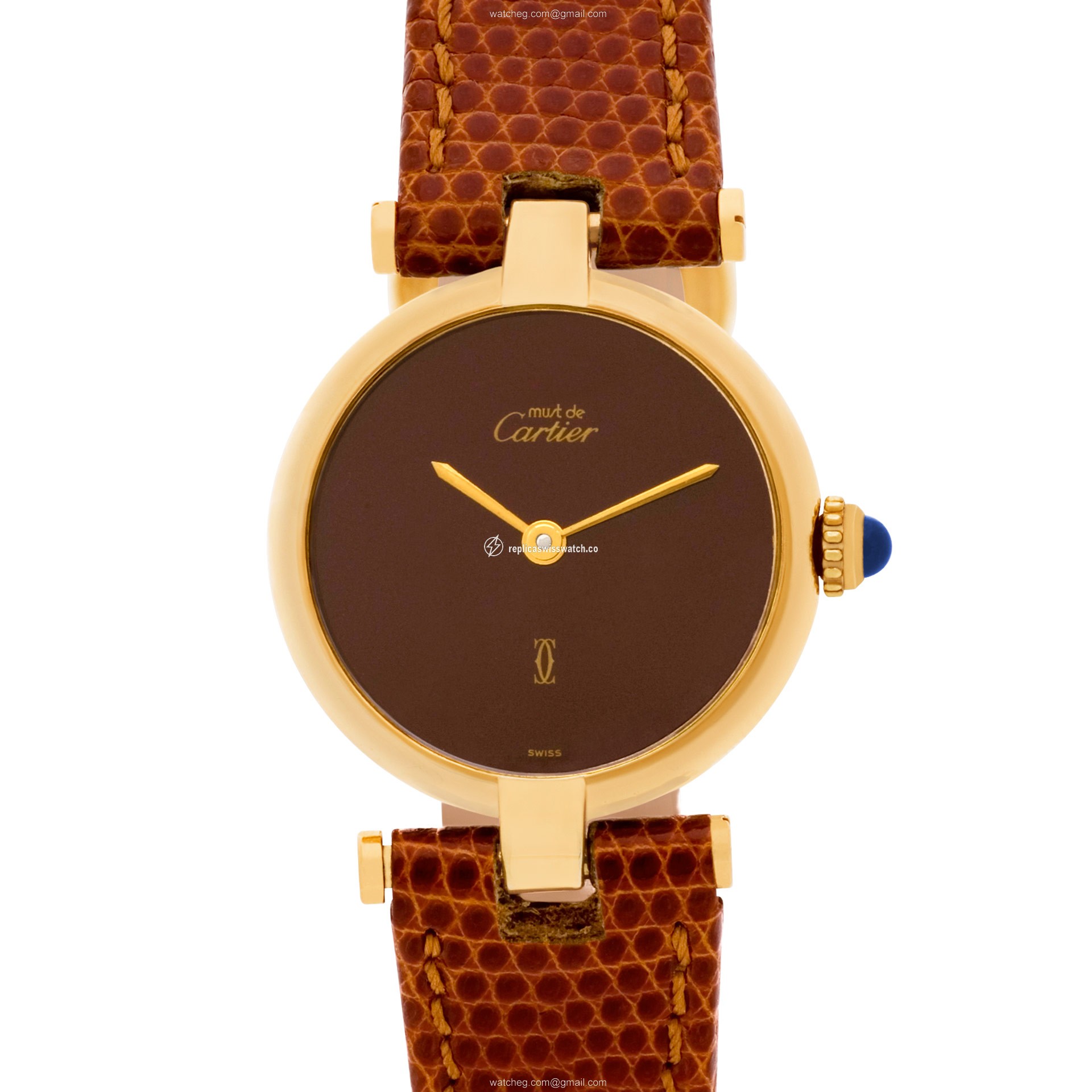 Cartier 074625 Vendome Quartz Female silver & gold Replica Cartier 074625 Vendome Quartz Female silver & gold Replica