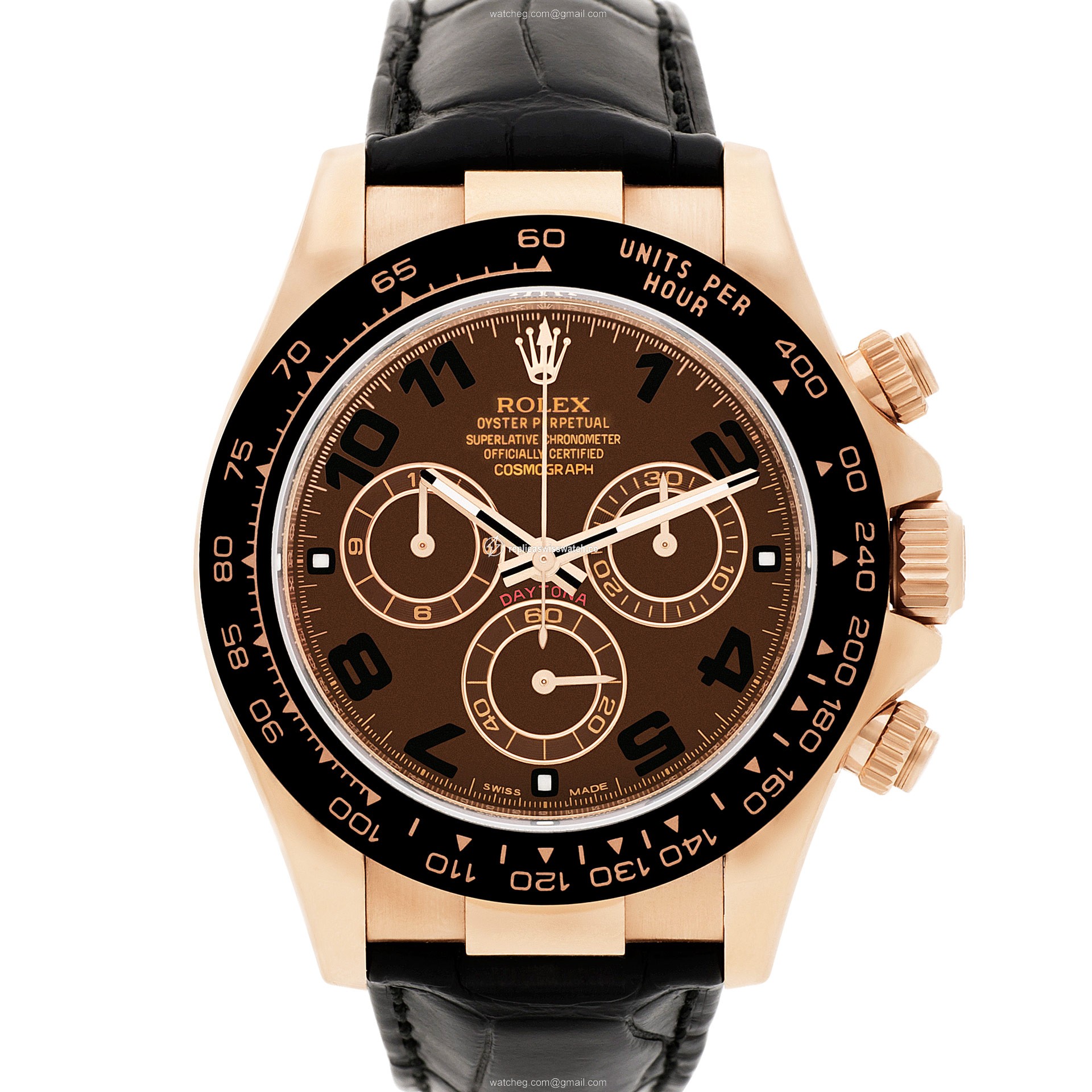 Rolex 116515 Daytona Automatic Unisex 18k rose gold Replica Rolex 116515 Daytona Automatic Unisex 18k rose gold Replica