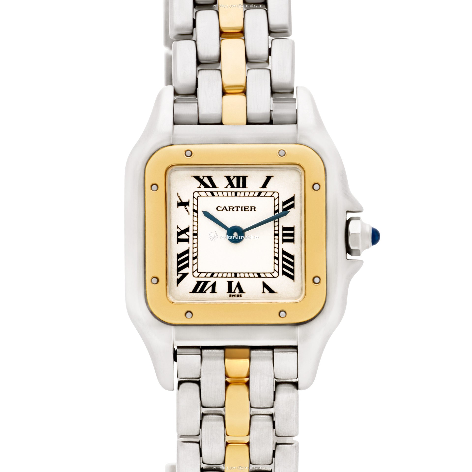 Cartier w25029b6 Panthere Quartz Female 18k gold & Stainless Steel Replica Cartier w25029b6 Panthere Quartz Female 18k gold & Stainless Steel Replica
