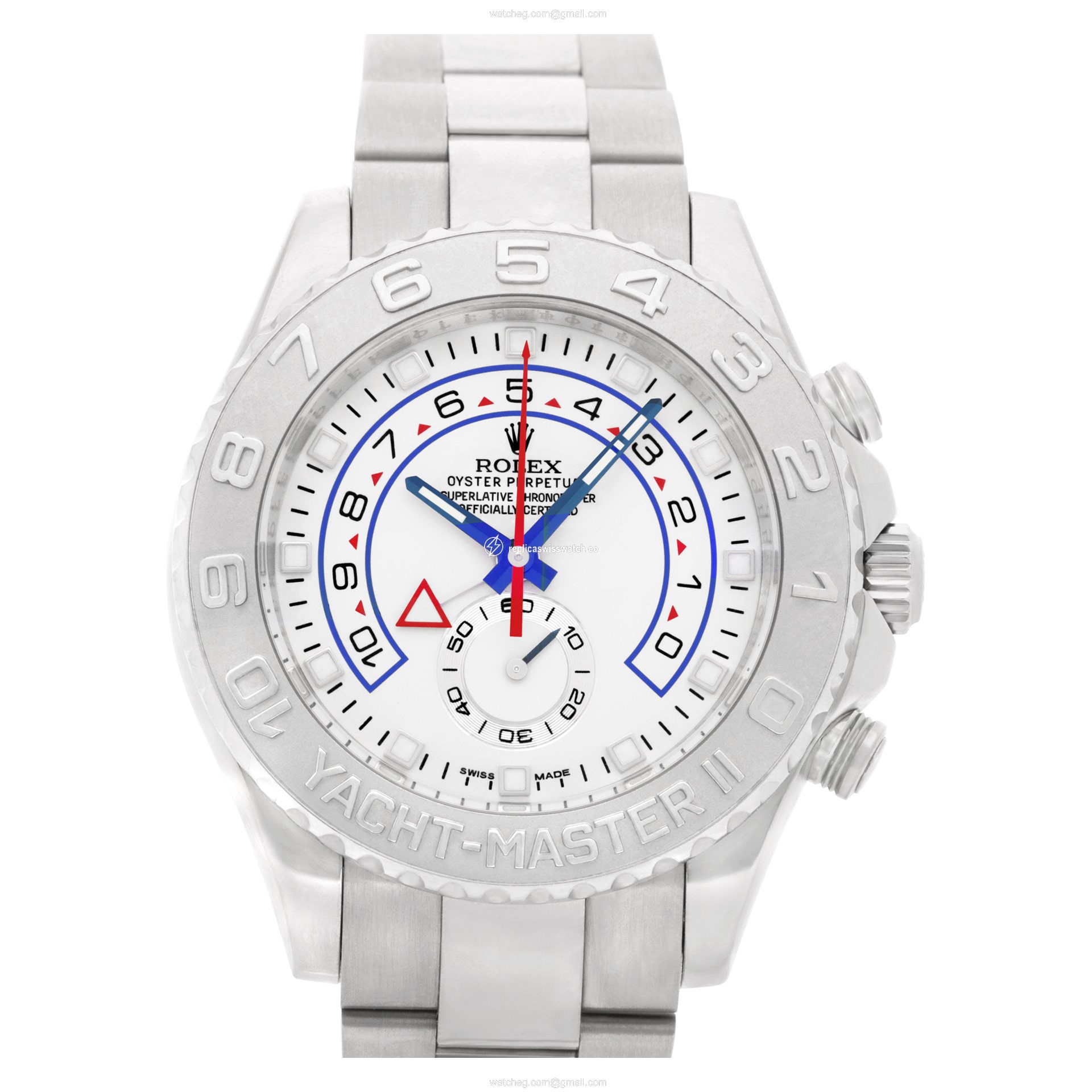 Rolex 116689 Yacht-Master II Automatic Male 18k White Gold Replica Rolex 116689 Yacht-Master II Automatic Male 18k White Gold Replica