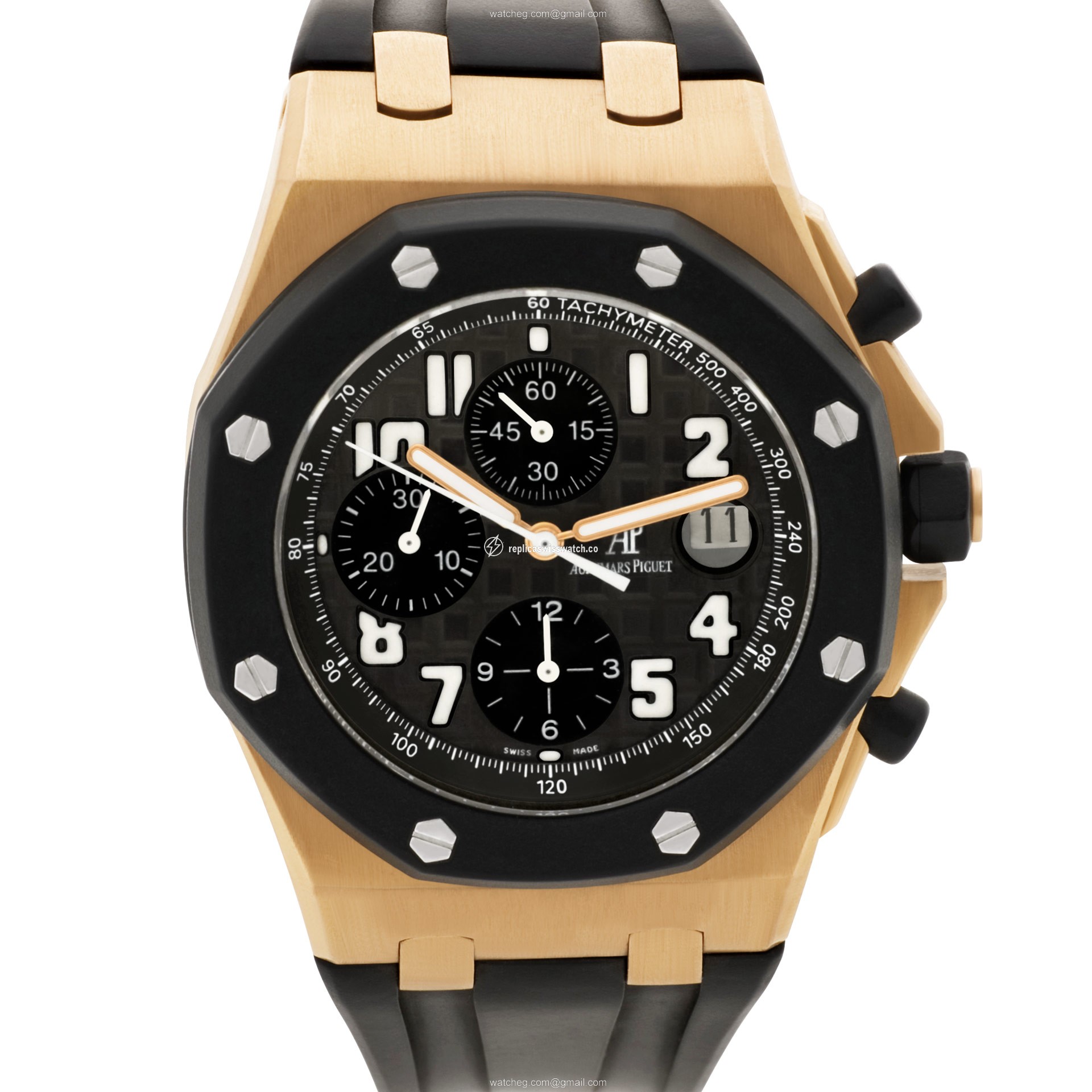 Audemars Piguet 26178OK.OO.D002CA.01 Royal Oak Automatic Male 18k rose gold Replica Audemars Piguet 26178OK.OO.D002CA.01 Royal Oak Automatic Male 18k rose gold Replica