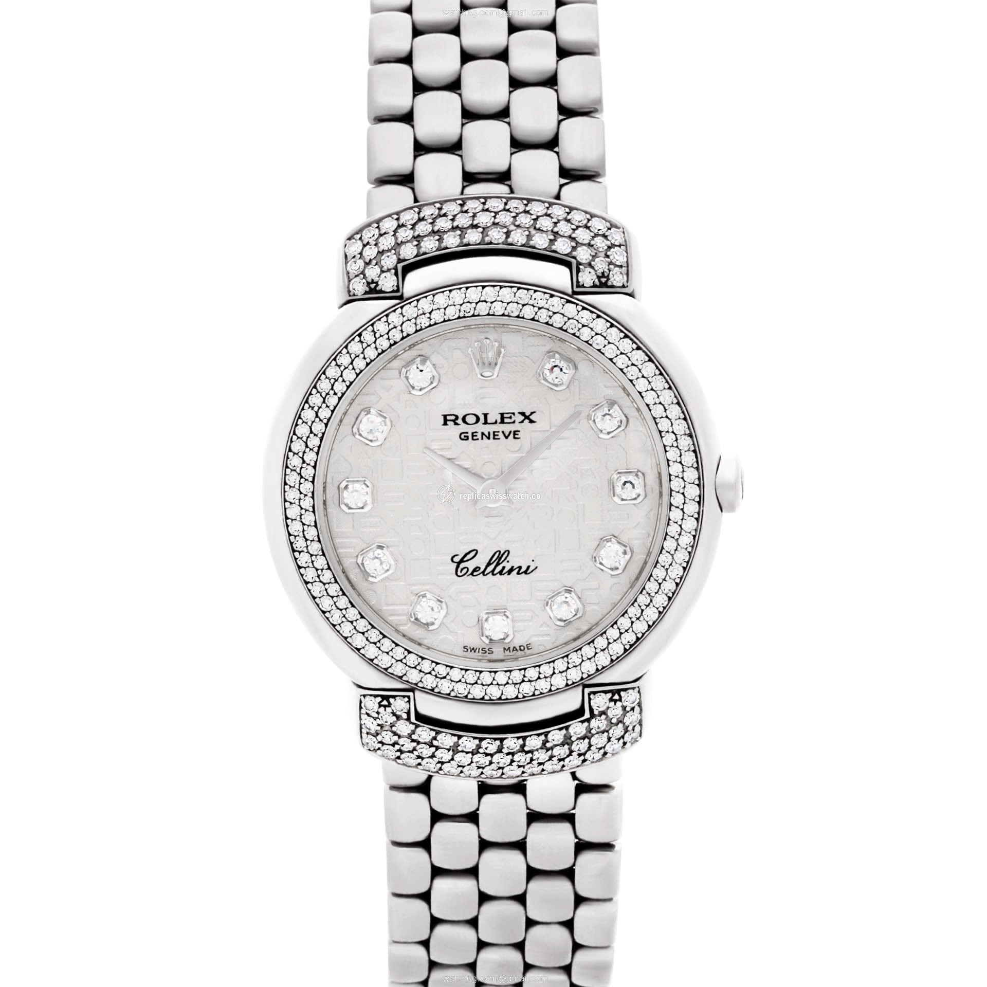 Rolex 6673 Cellini Quartz Female 18k White Gold Replica Rolex 6673 Cellini Quartz Female 18k White Gold Replica