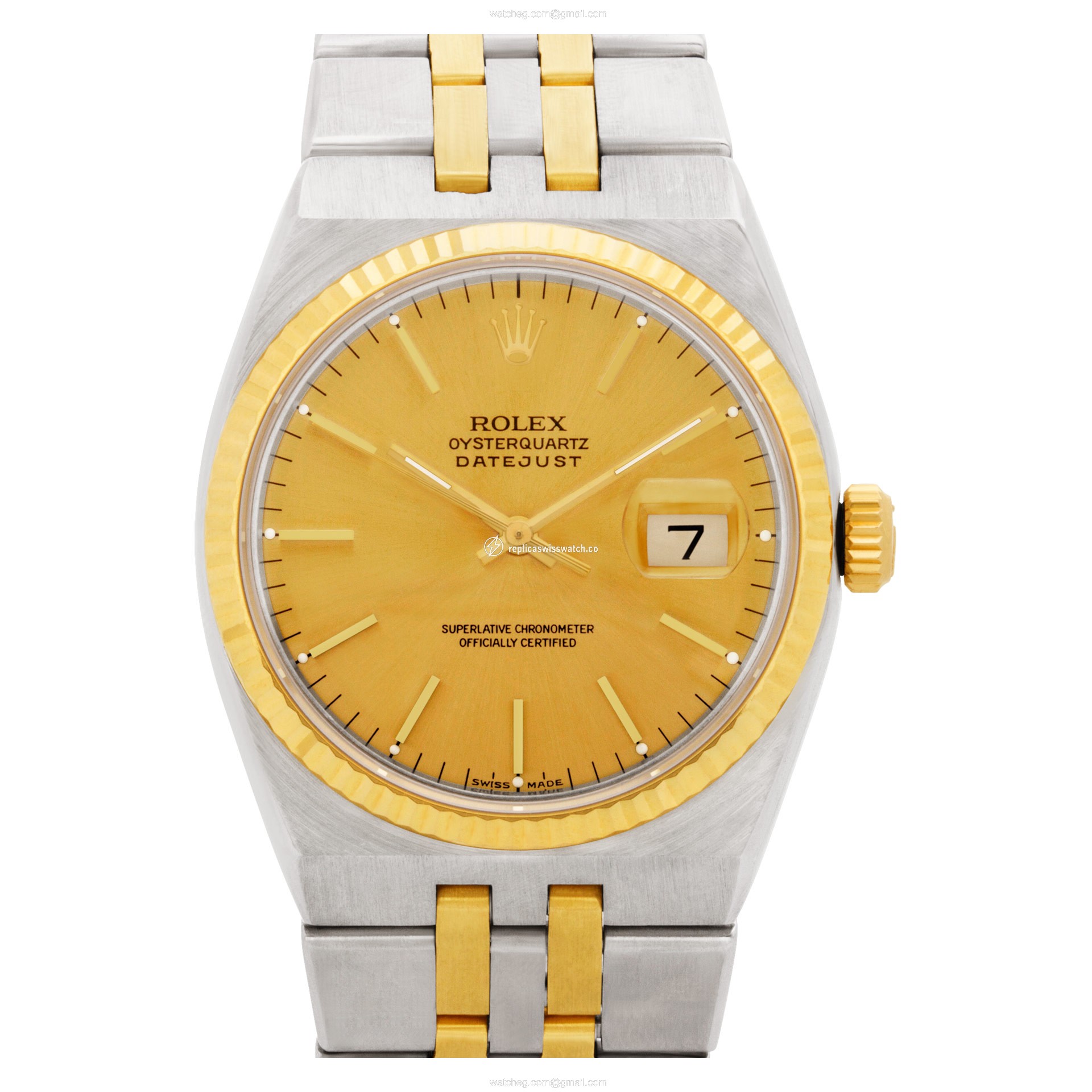 Rolex 17013 Datejust Quartz Male Stainless Steel Replica Rolex 17013 Datejust Quartz Male Stainless Steel Replica